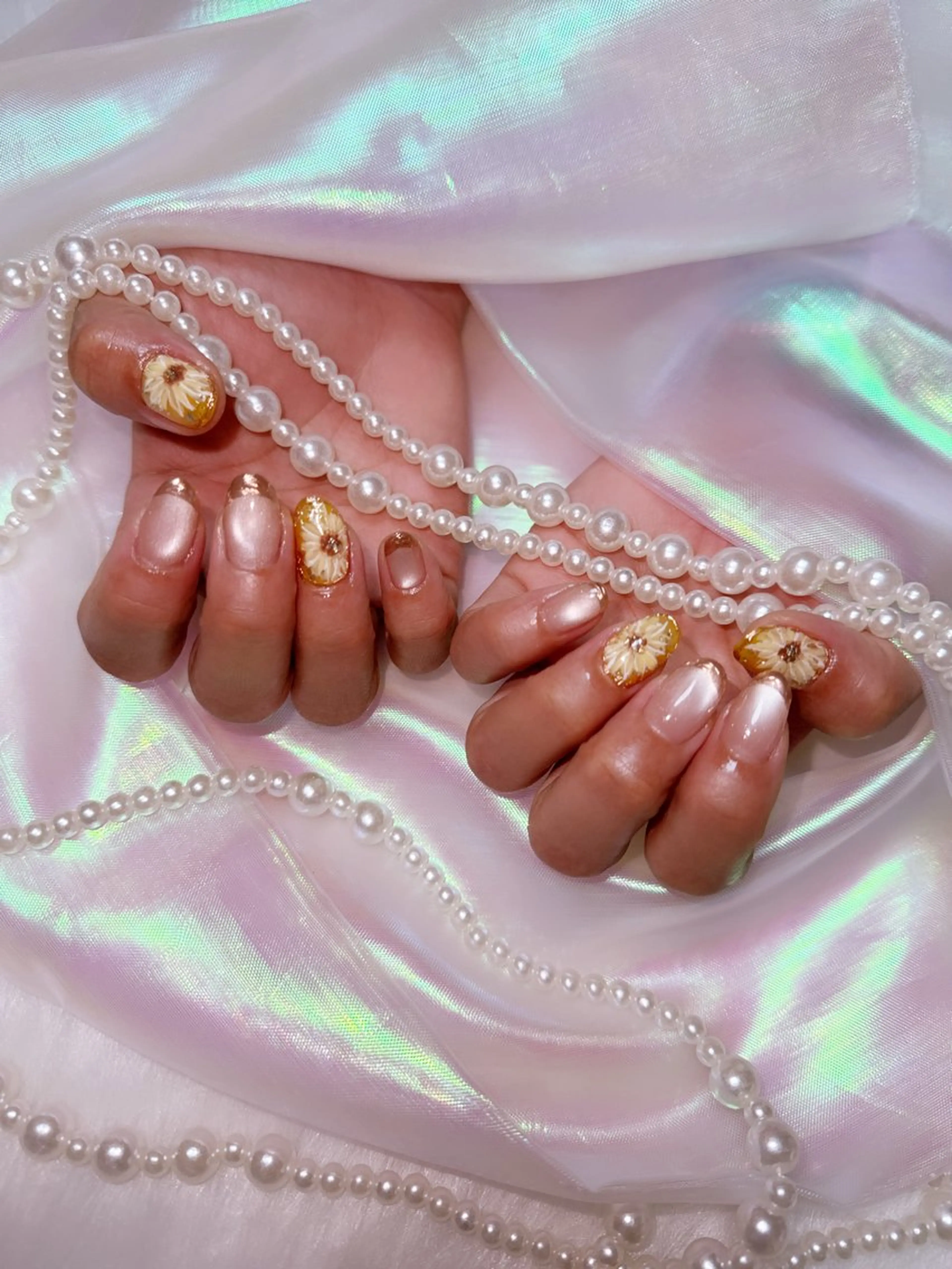 ネイル マグネットネイル ハンドネイル フットネイル Nail Land Pilinaのネイルデザイン