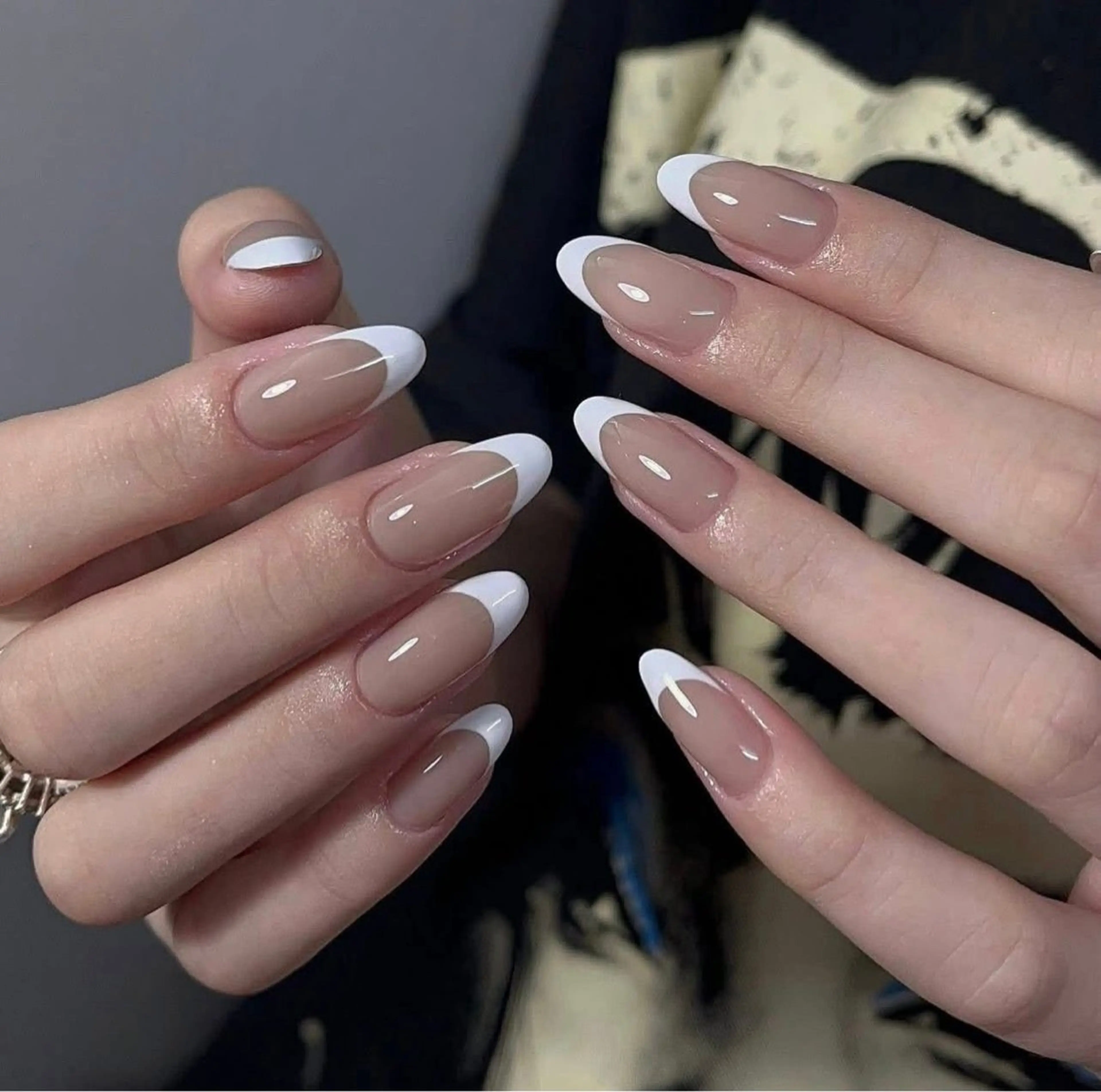 ネイル オーロラネイル チークネイル フットネイル フレンチネイル 韓国ネイル ハンドネイル Lumi Nailのネイルデザイン