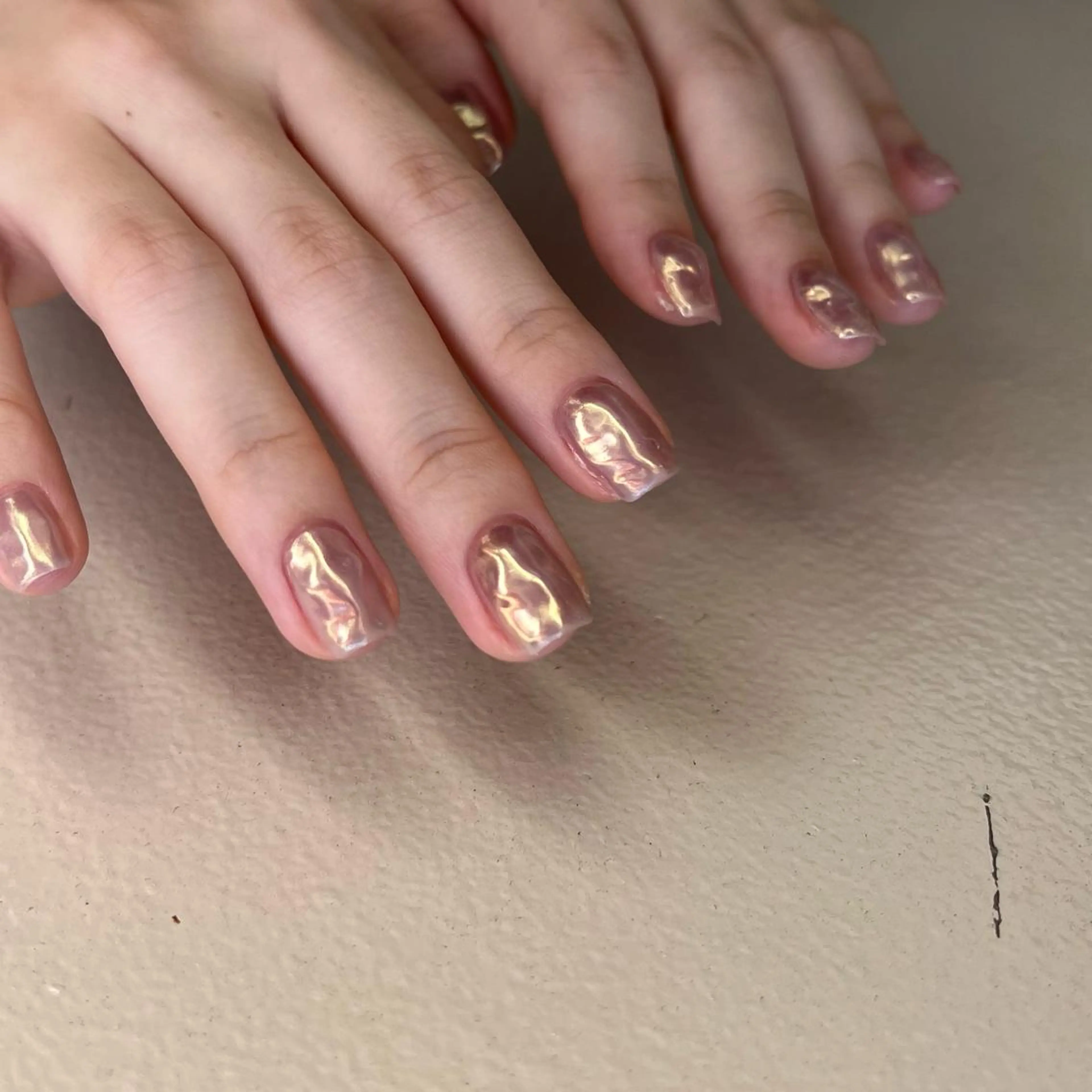 ネイル オーロラネイル 酒井 サカイのネイルデザイン