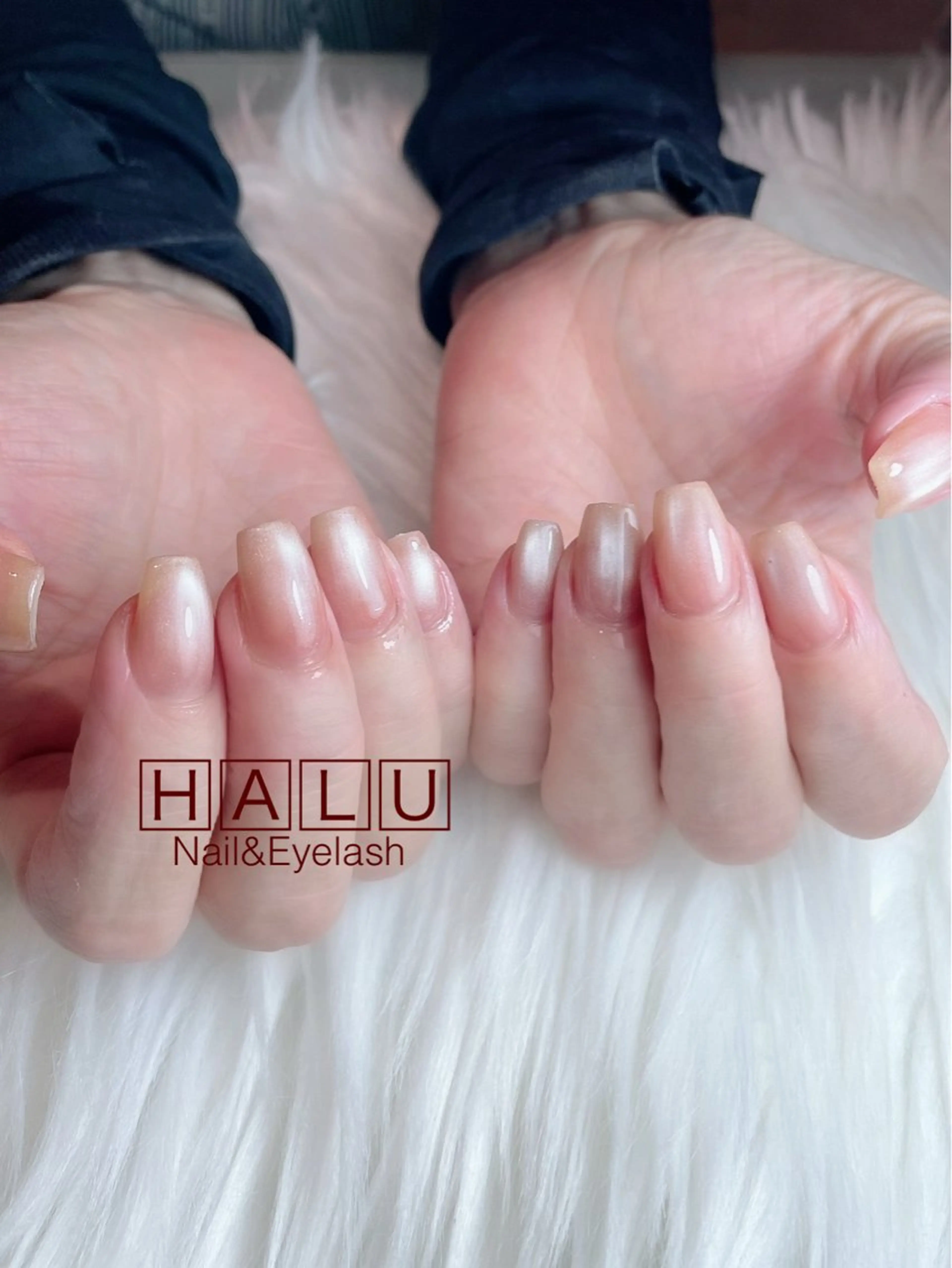 ネイル マグネットネイル オフィスネイル ハンドネイル フットネイル HALU ハルのネイルデザイン