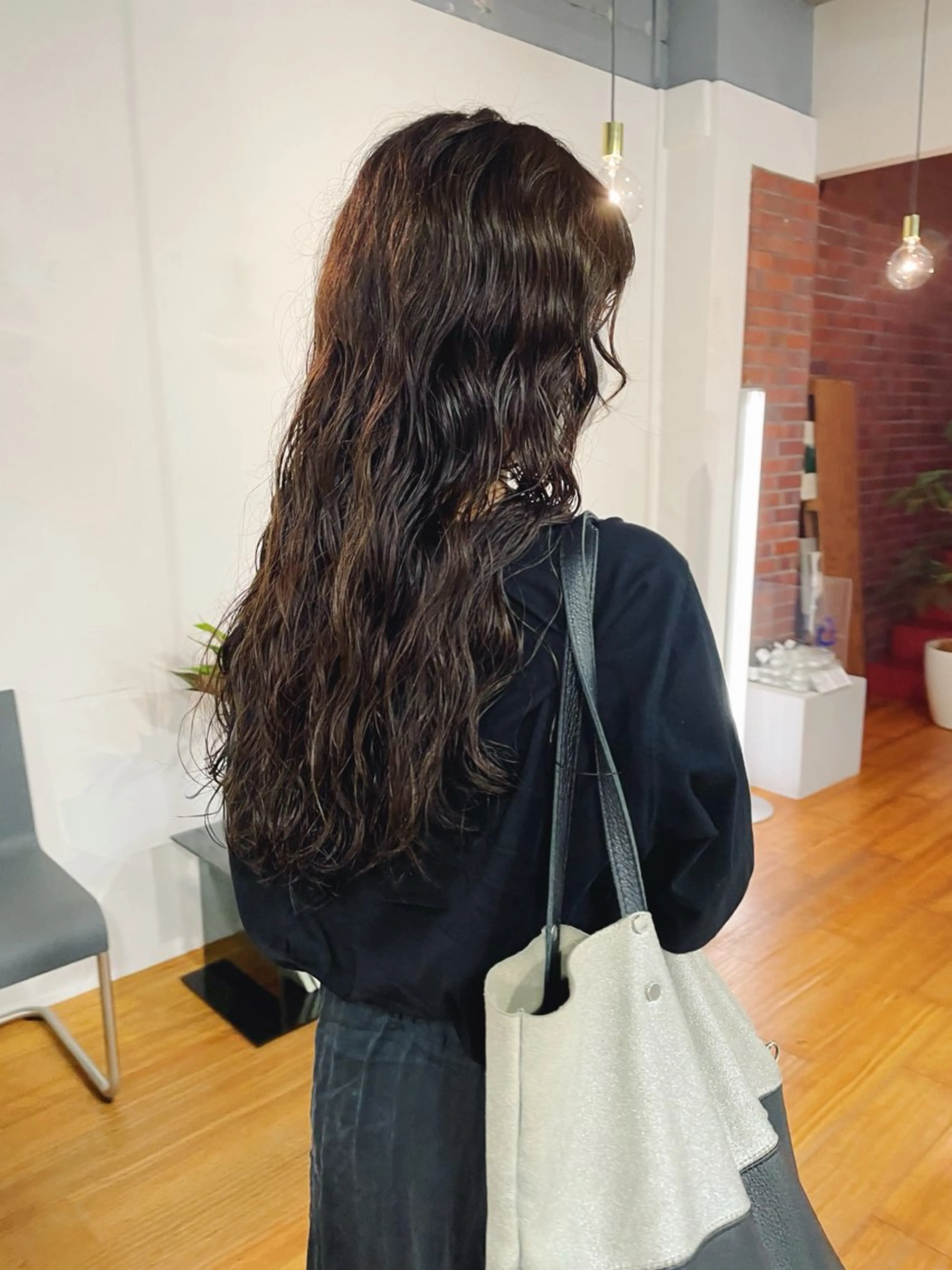 ロング パーマ ロング カット パーマ トリートメント 🌈前田 ジュンのヘアスタイル