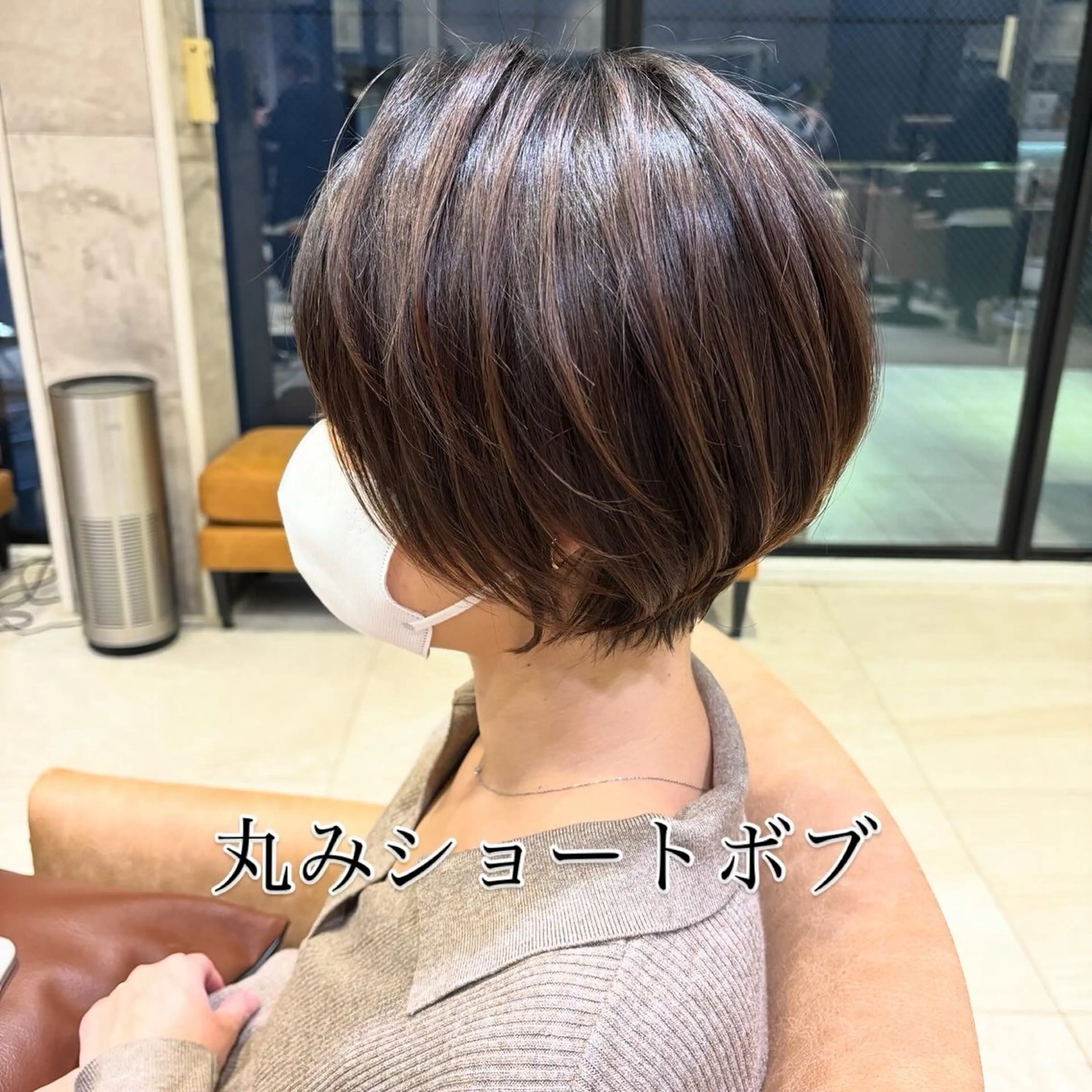 ショート カット 無料カットモデル/ 大人ショート/荒砂のヘアスタイル