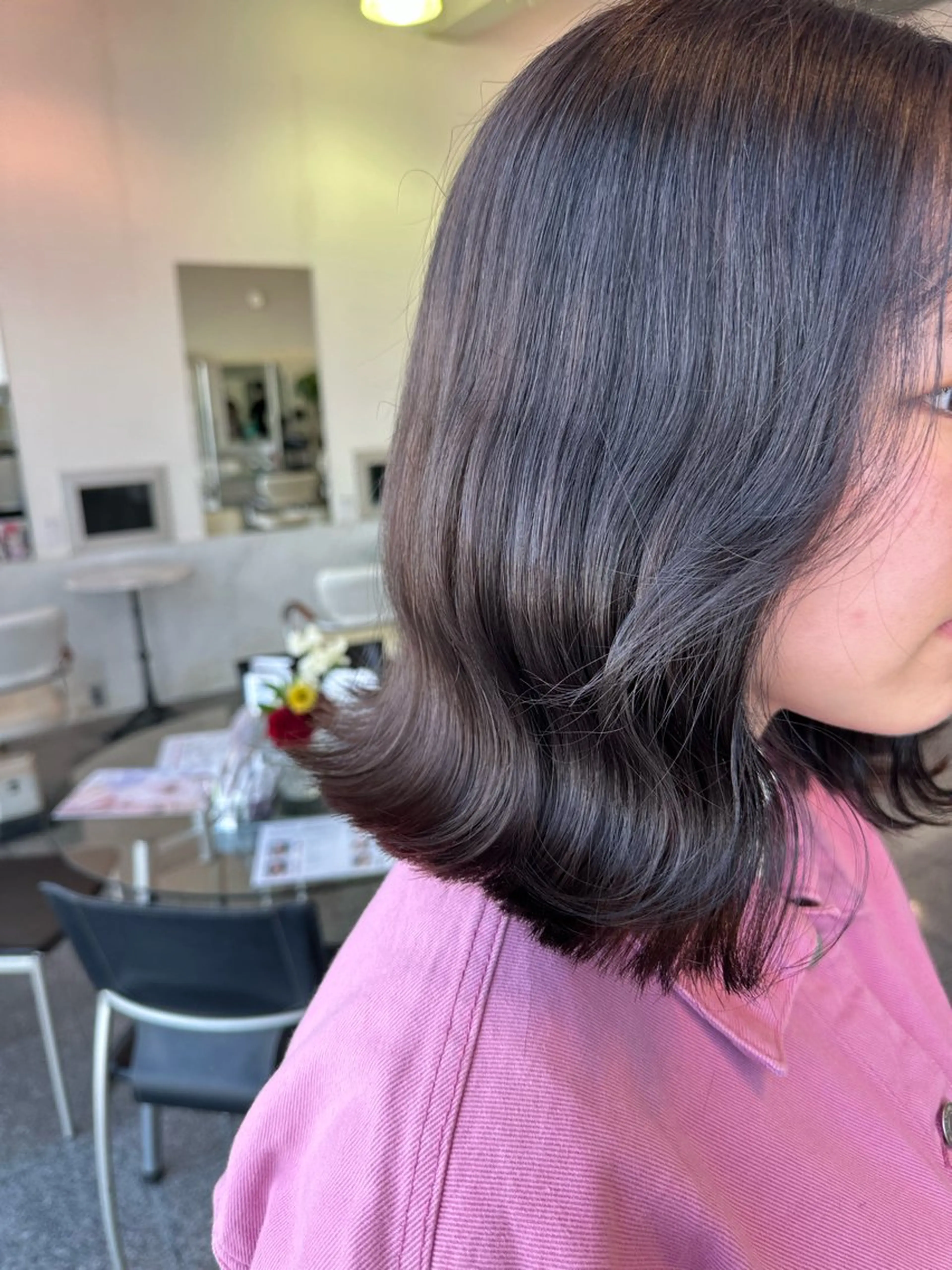 カラー ヘアカラー 町田 里奈のヘアスタイル
