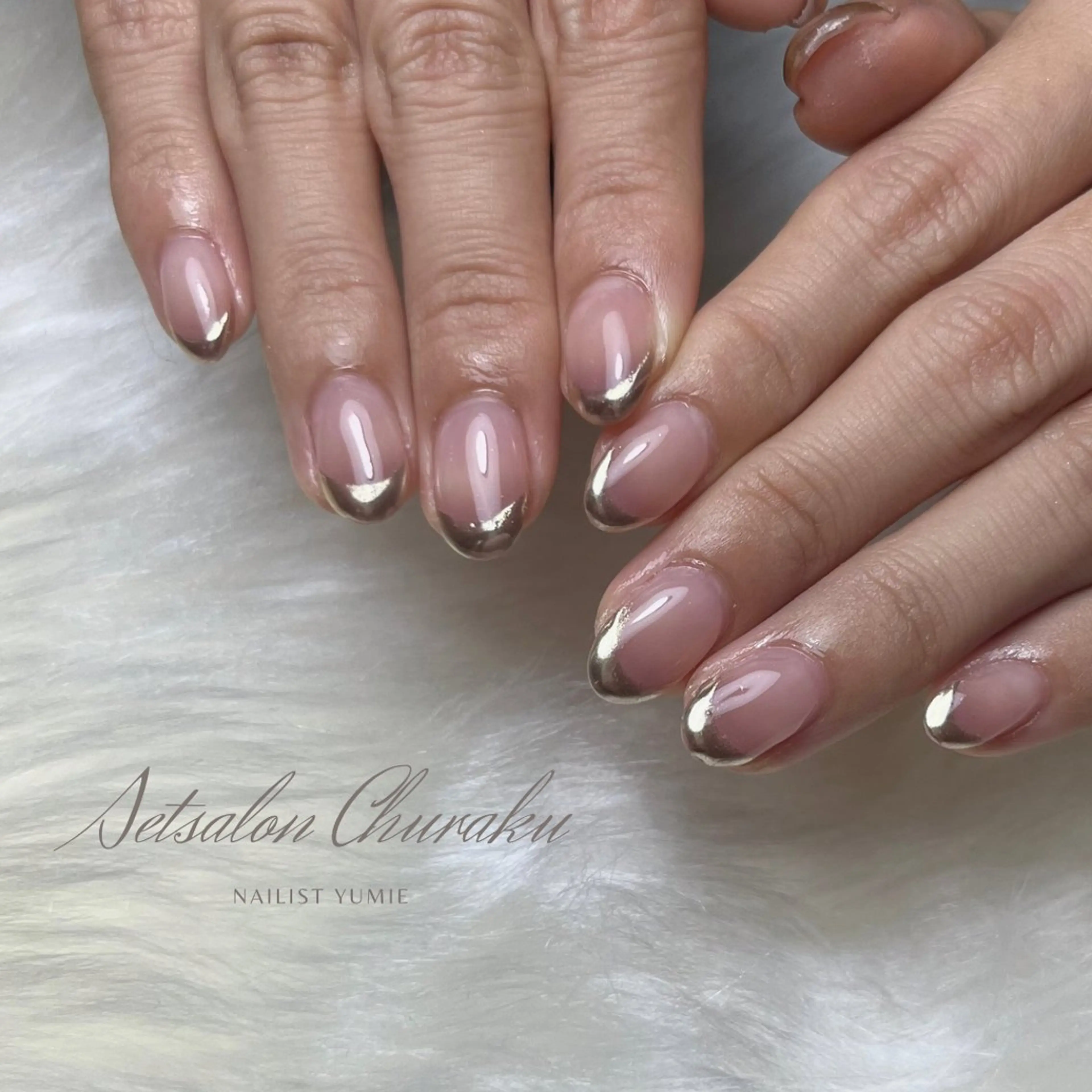 ネイル シンプルネイル フットネイル Setsalon Churaku Nailist Yumie所属・【沖縄市安慶田】 🤍Yumieのネイルデザイン