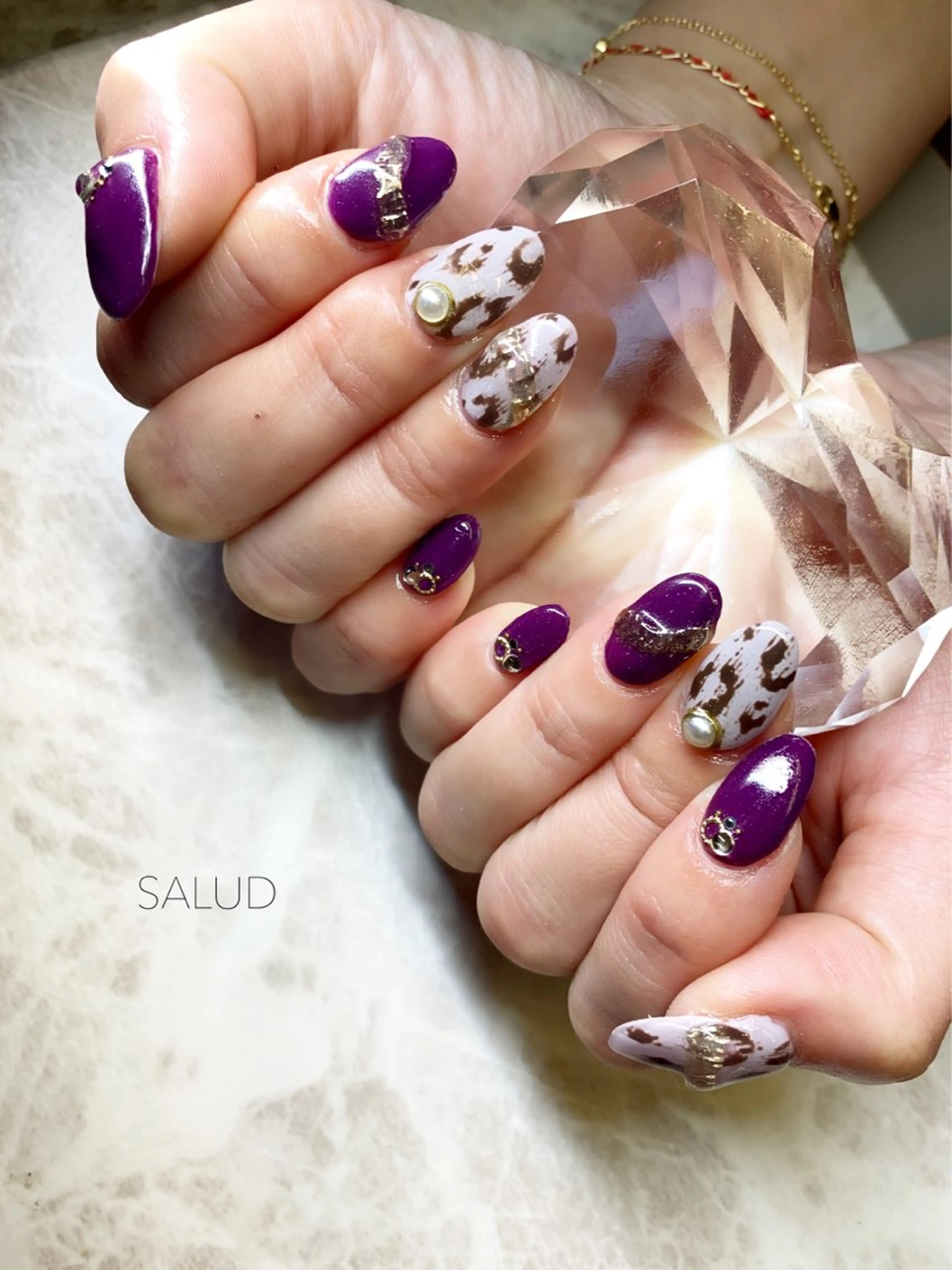 ネイル ハンドネイル Nail Salon SALUDのネイルデザイン