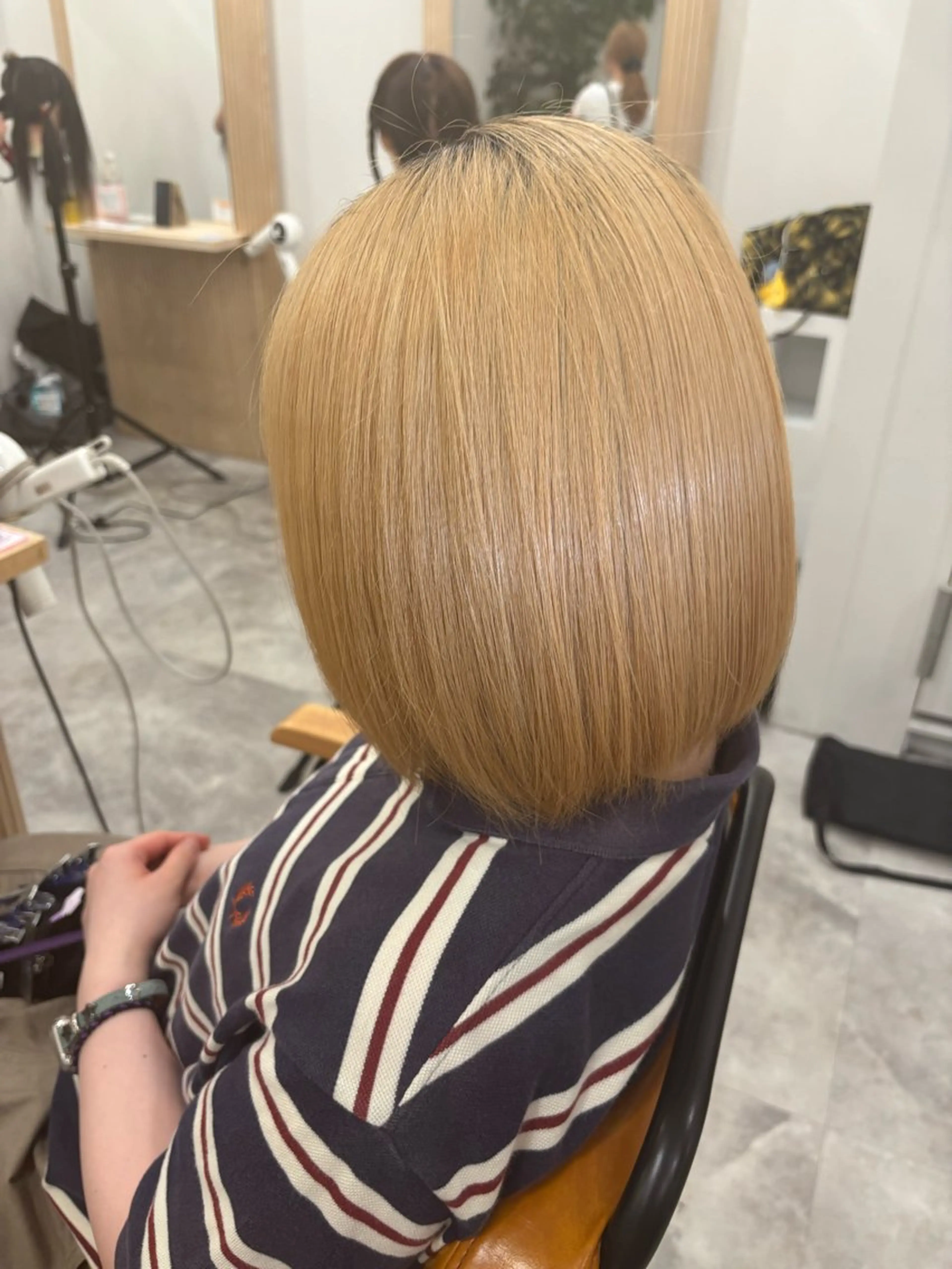 ダブルカラーの写真