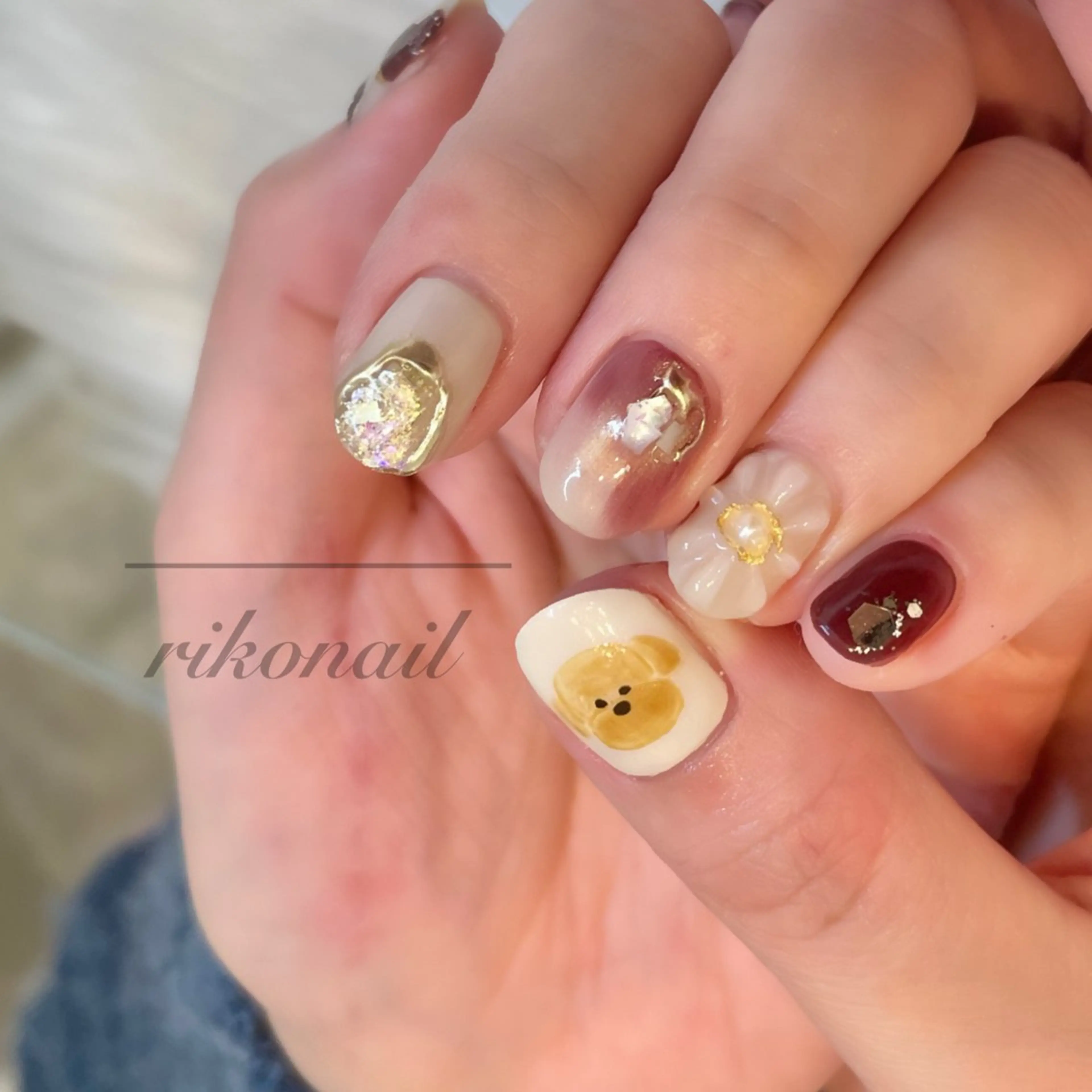 ネイル ハンドネイル riko nailのネイルデザイン