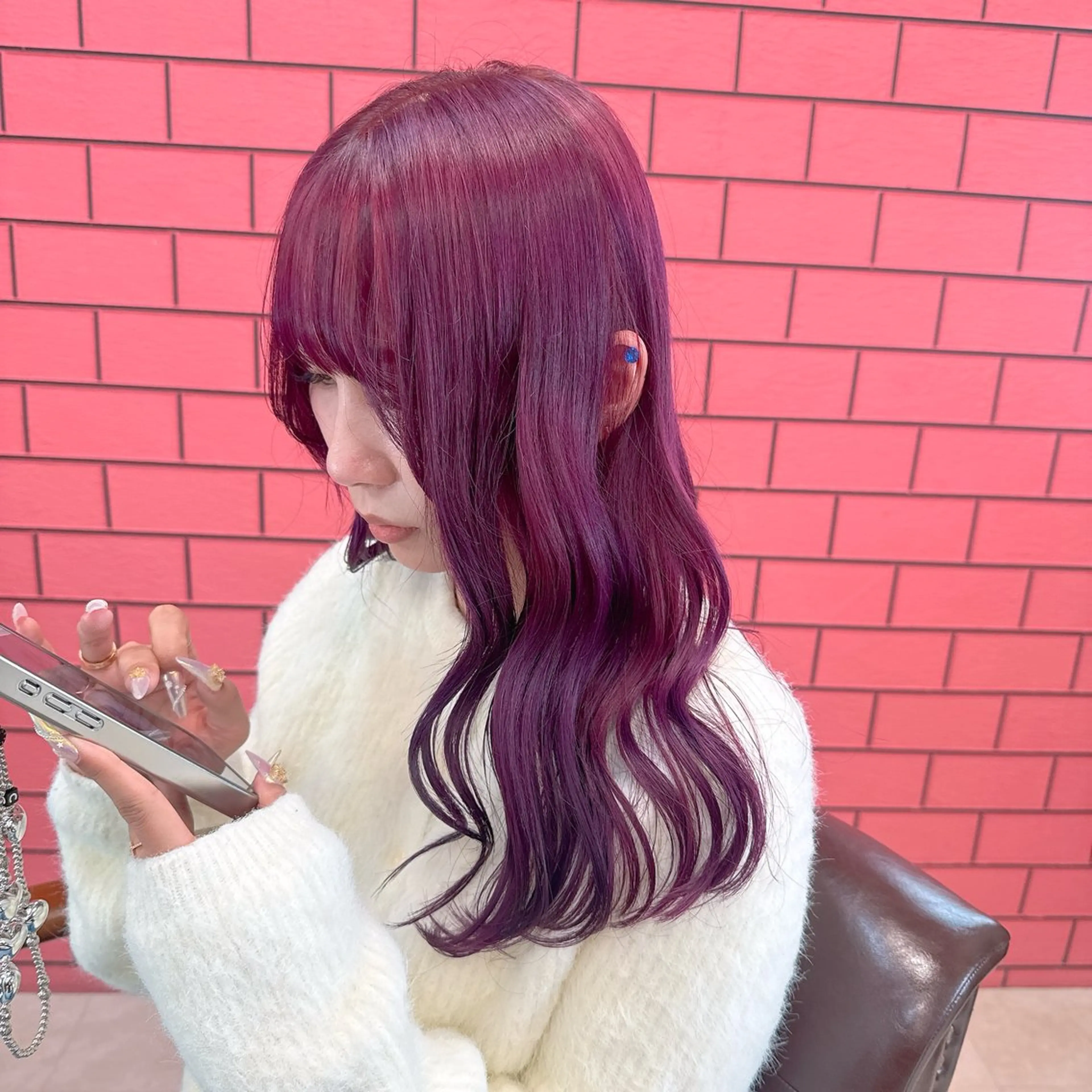 ロング カラー バレイヤージュ ブリーチ ケアブリーチ ダブルカラー イヤリングカラー ヘアカラー トリートメント Lilith 【リリス】のその他イメージ