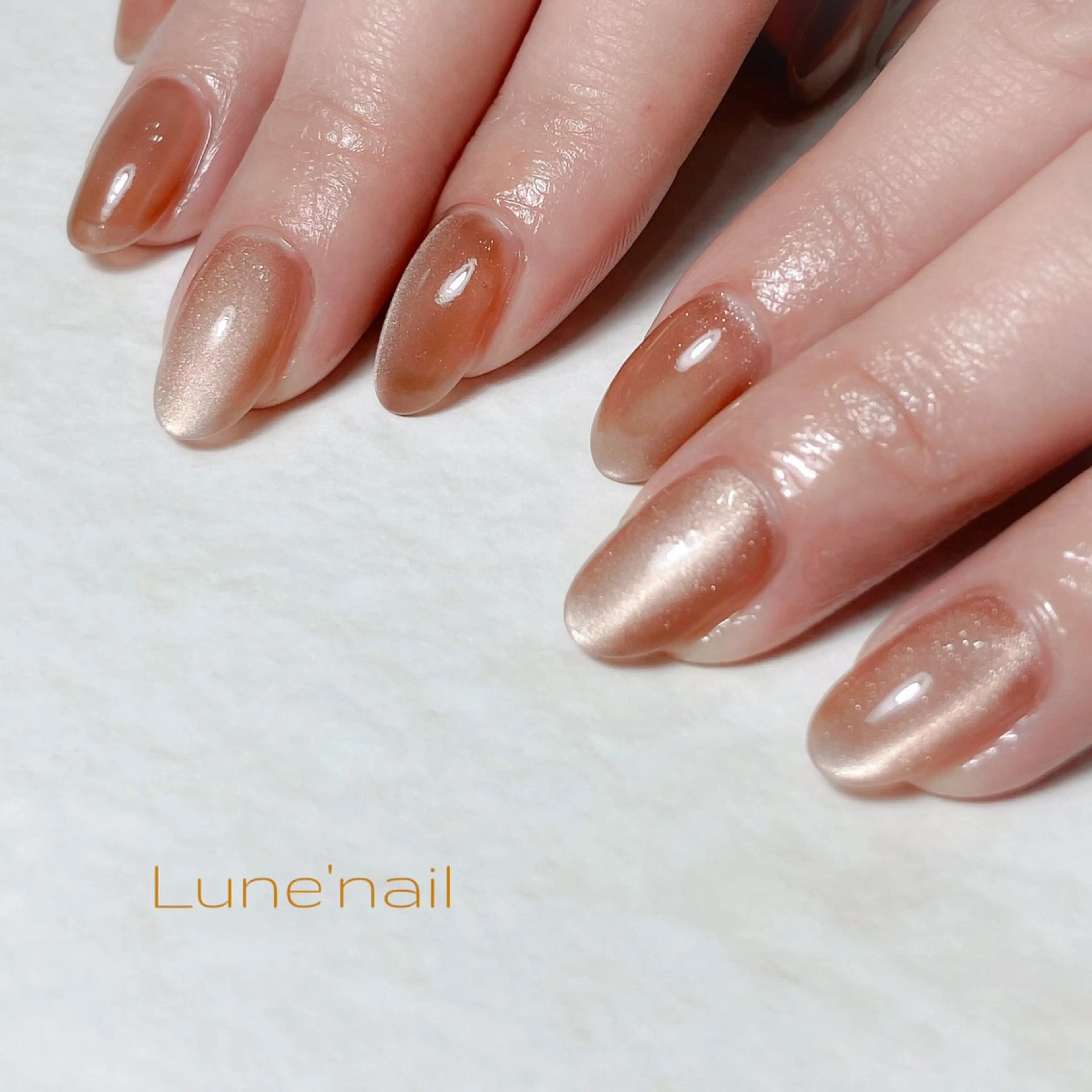 ネイル ジェルネイル マグネットネイル Private nail salon Lune【リュヌ】所属・nail salon tomoのネイルデザイン