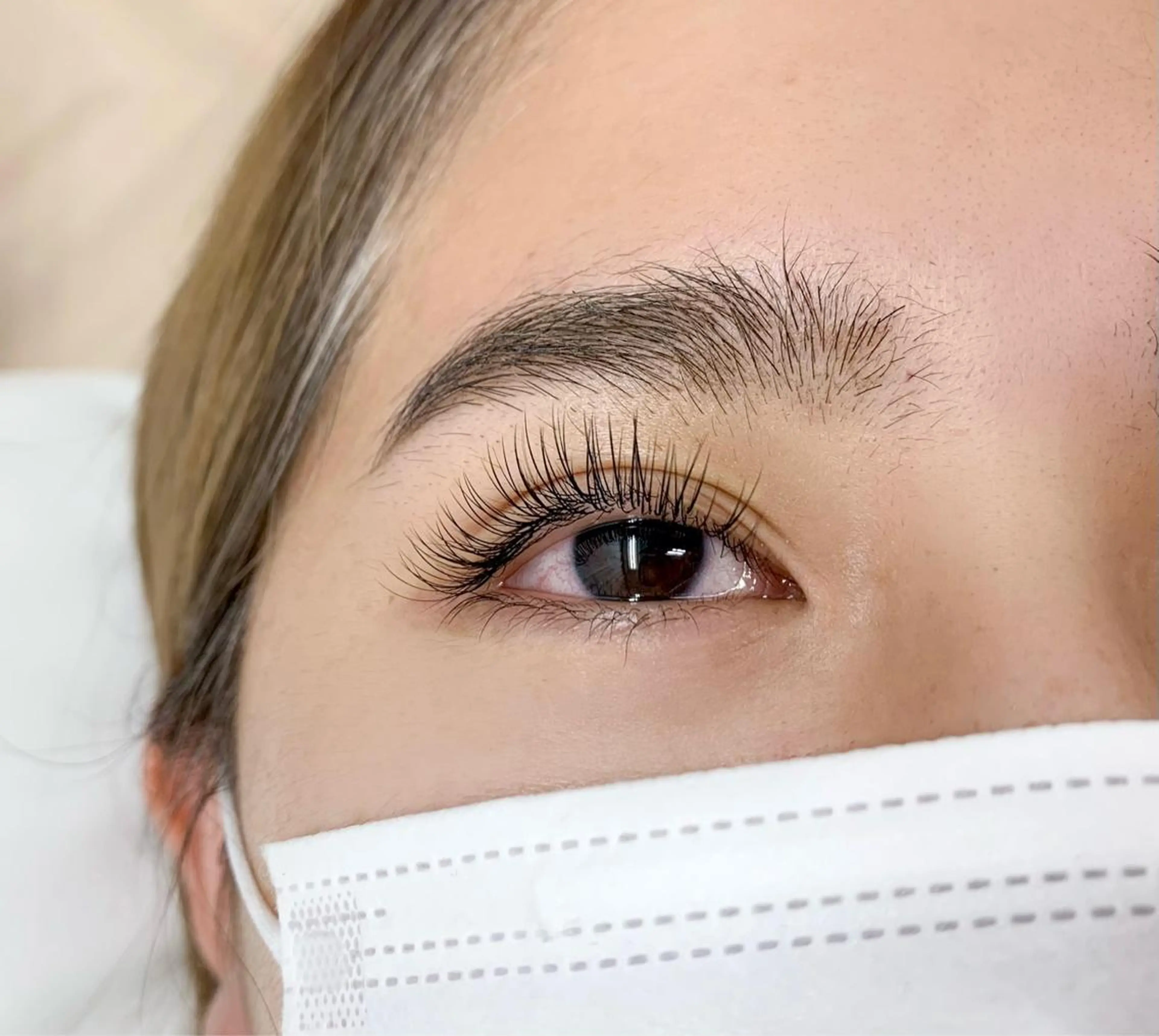 マツエク・マツパ フラットラッシュ NERU  lash&brow所属・鈴木 音瑠のマツエク・マツパデザイン