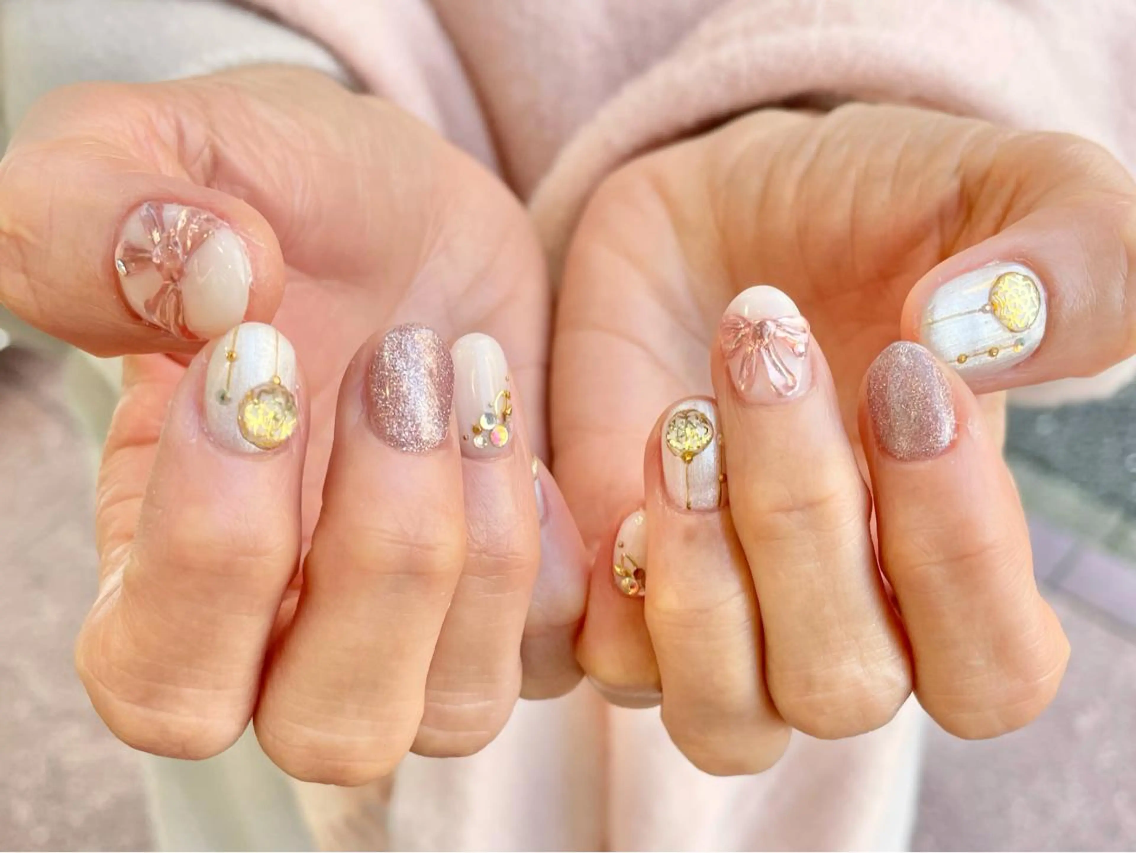 ネイル ハンドネイル Ash関内ネイリスト 荒木晴香のネイルデザイン