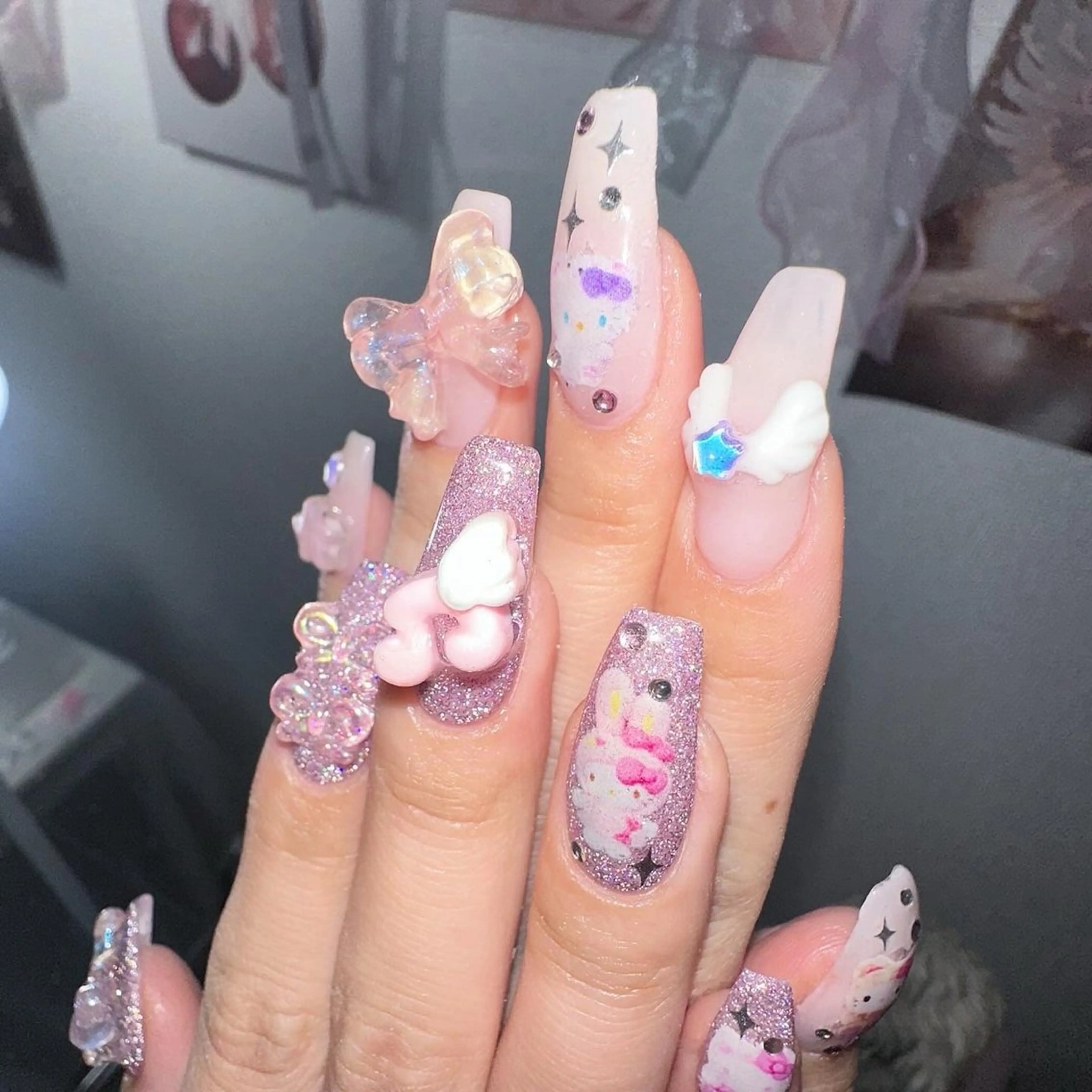 ネイル ハンドネイル ꒰ঌheaven໒꒱ ayaneのネイルデザイン