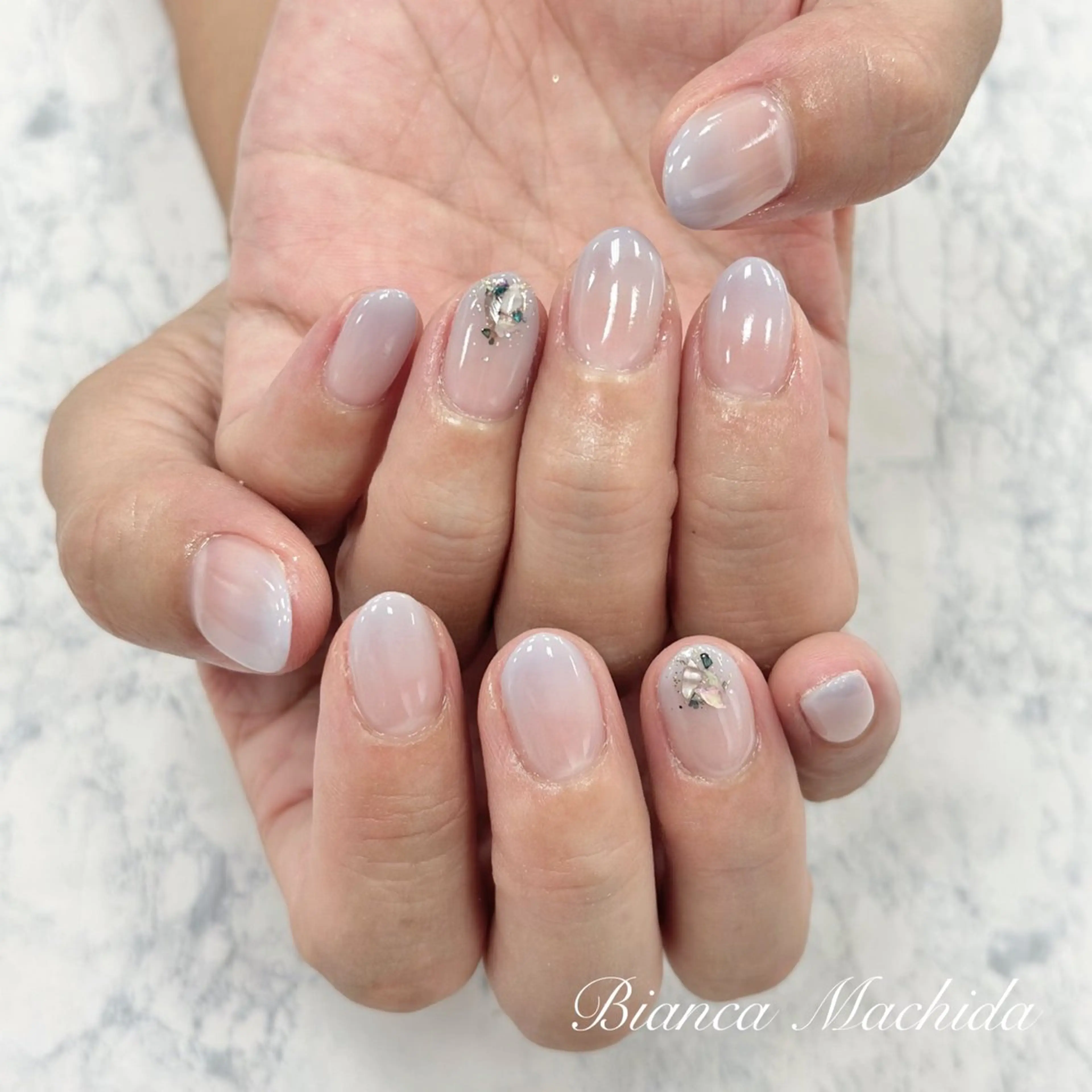 ネイル ハンドネイル Bianca👼🏻 OIKAWAのネイルデザイン