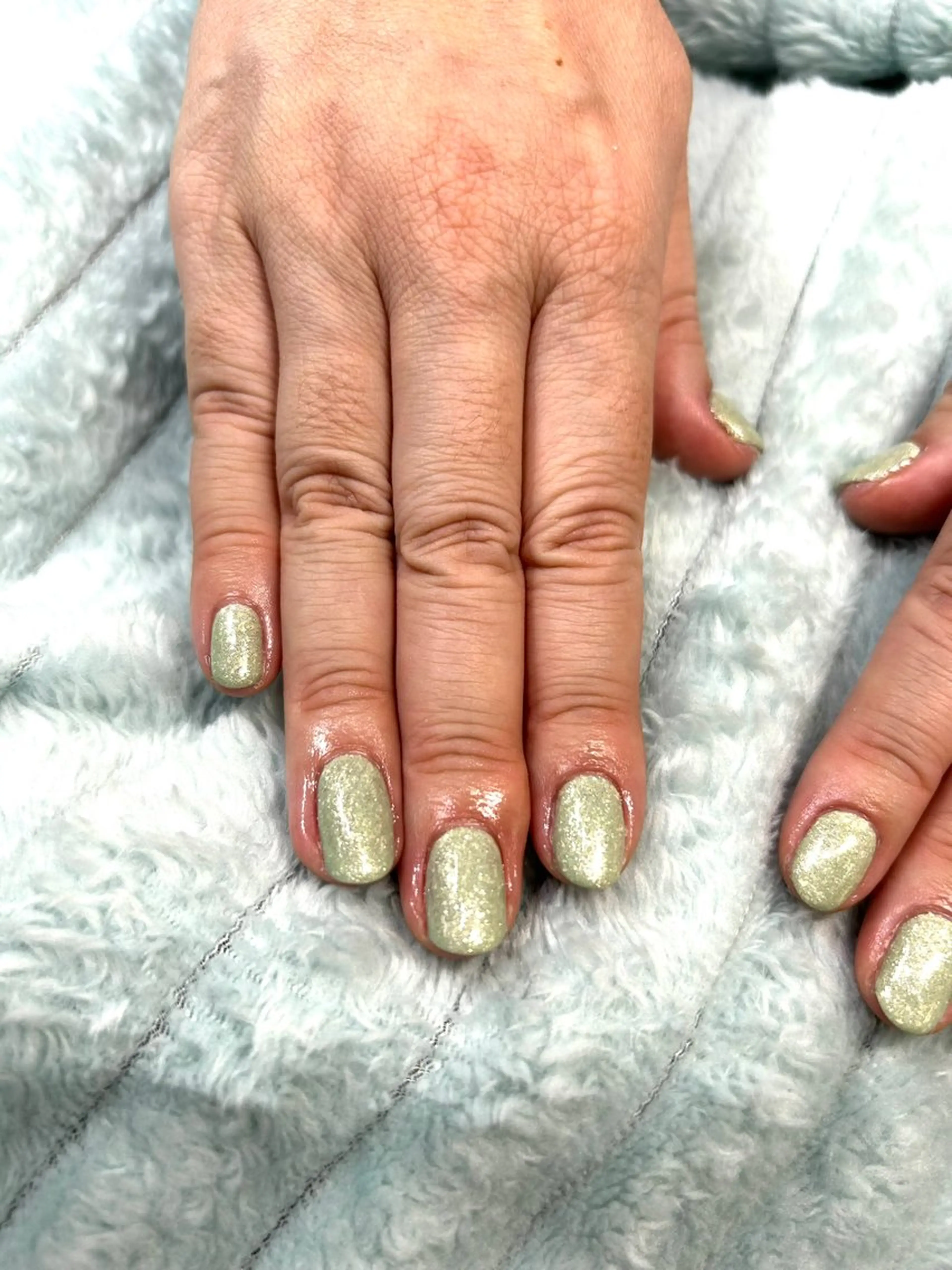 ネイル ラメ(グリッター) ワンカラーネイル NAIL SALON espoirのネイルデザイン