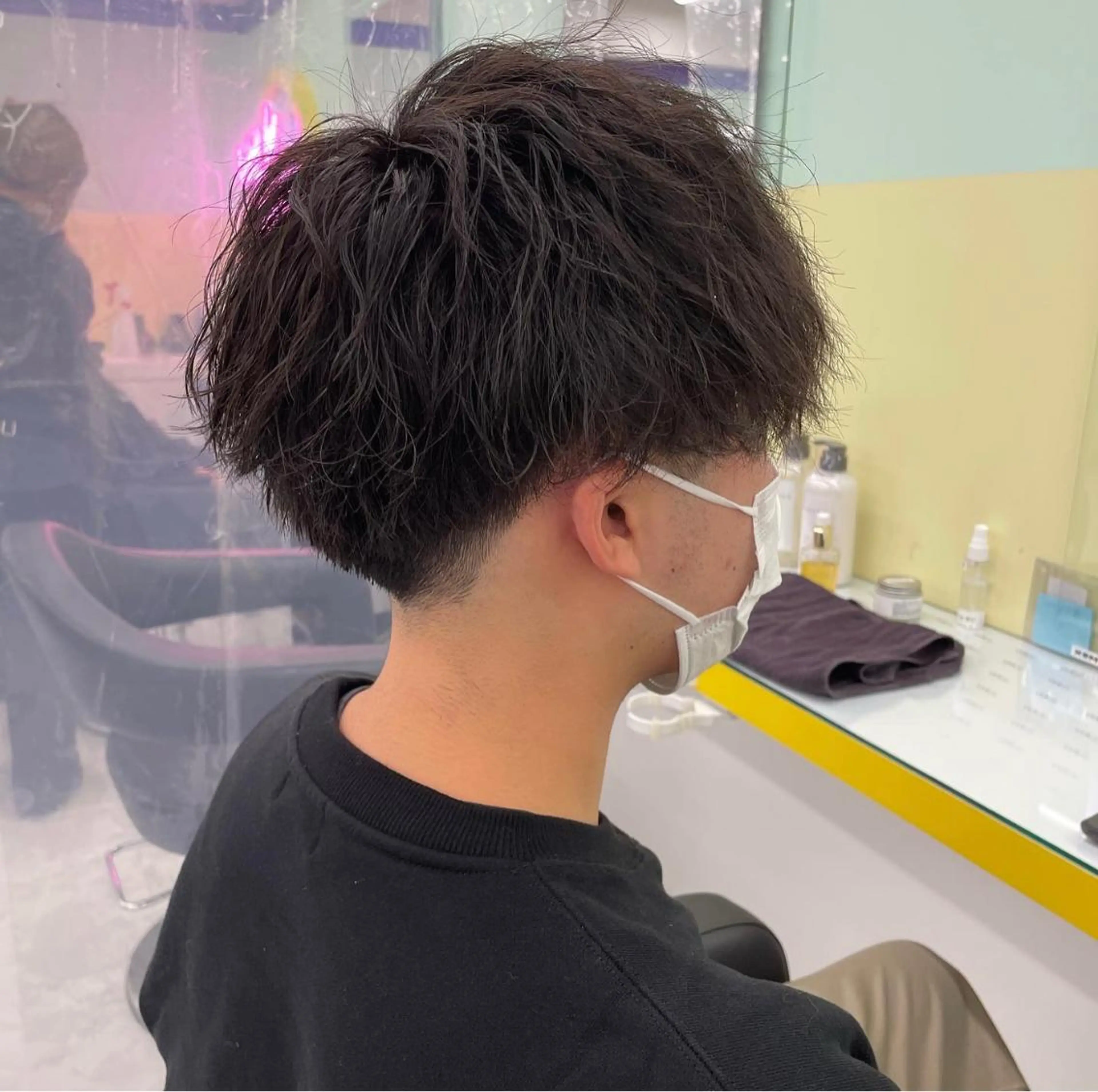 パーマ メンズ カット パーマ 横浜メンズパーマ🔥 大野賢人のヘアスタイル
