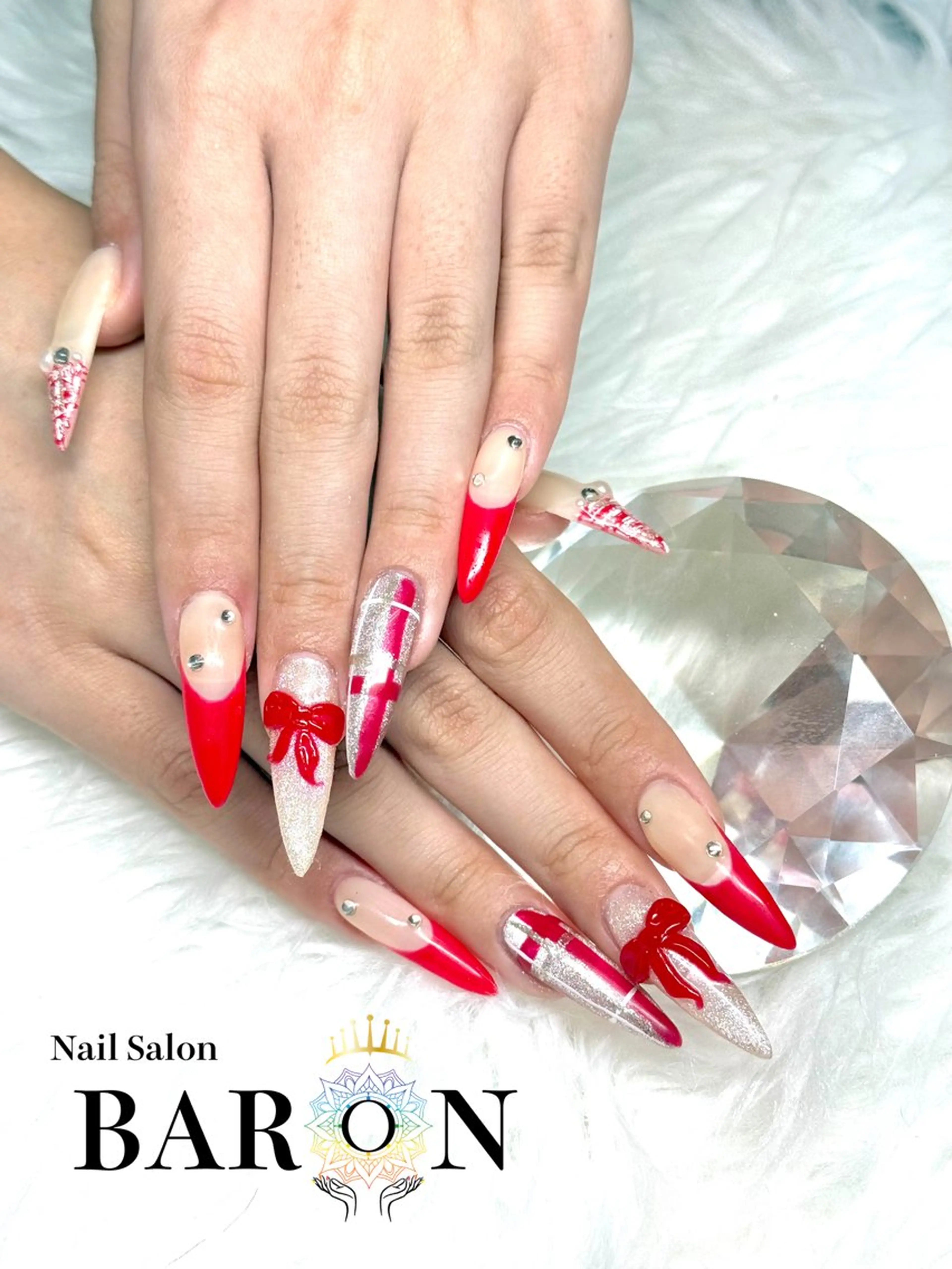 ネイル ハンドネイル BARON本厚木店 🐹RIN🐹のネイルデザイン