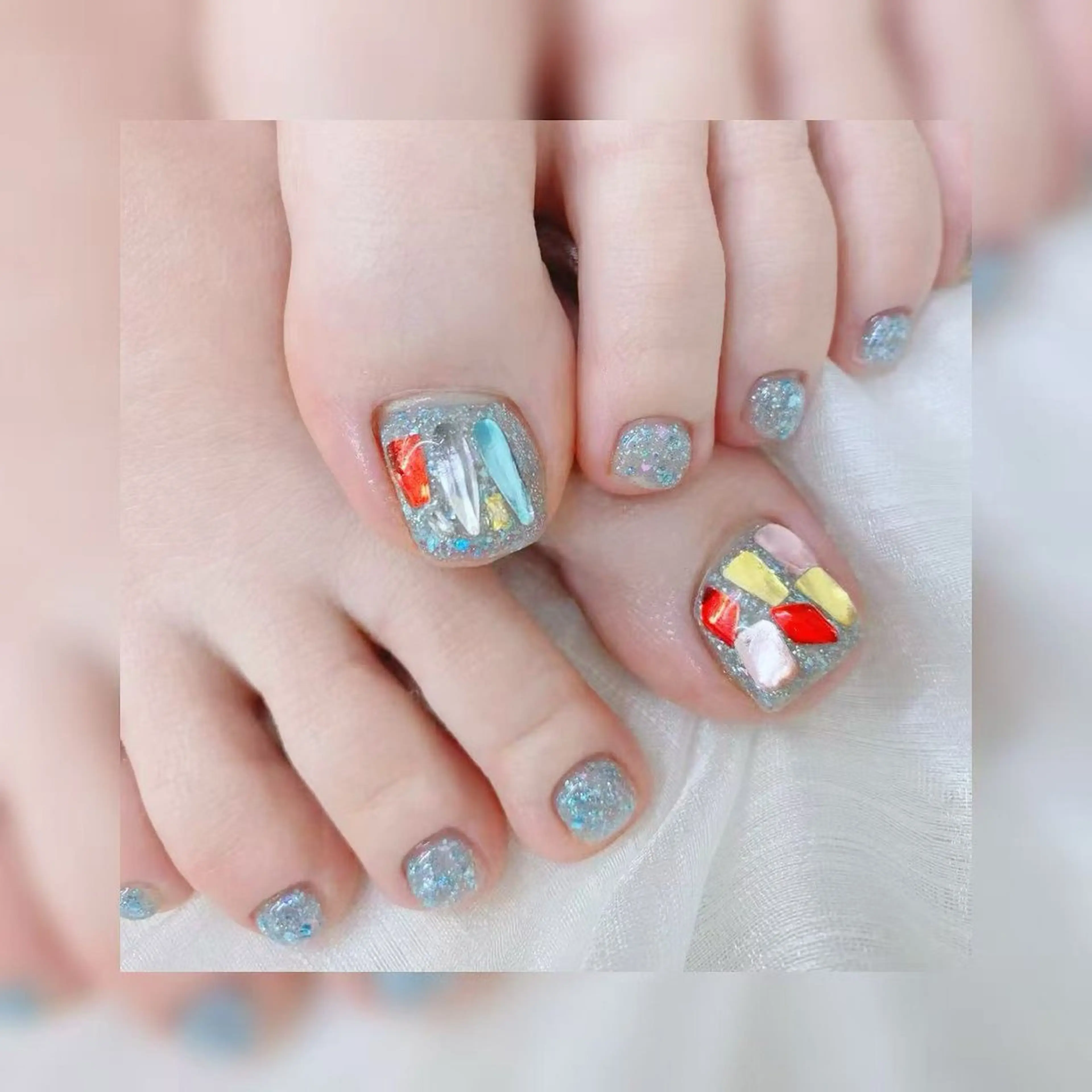 ネイル フットネイル AngelChris ビューティーサロン琳のネイルデザイン