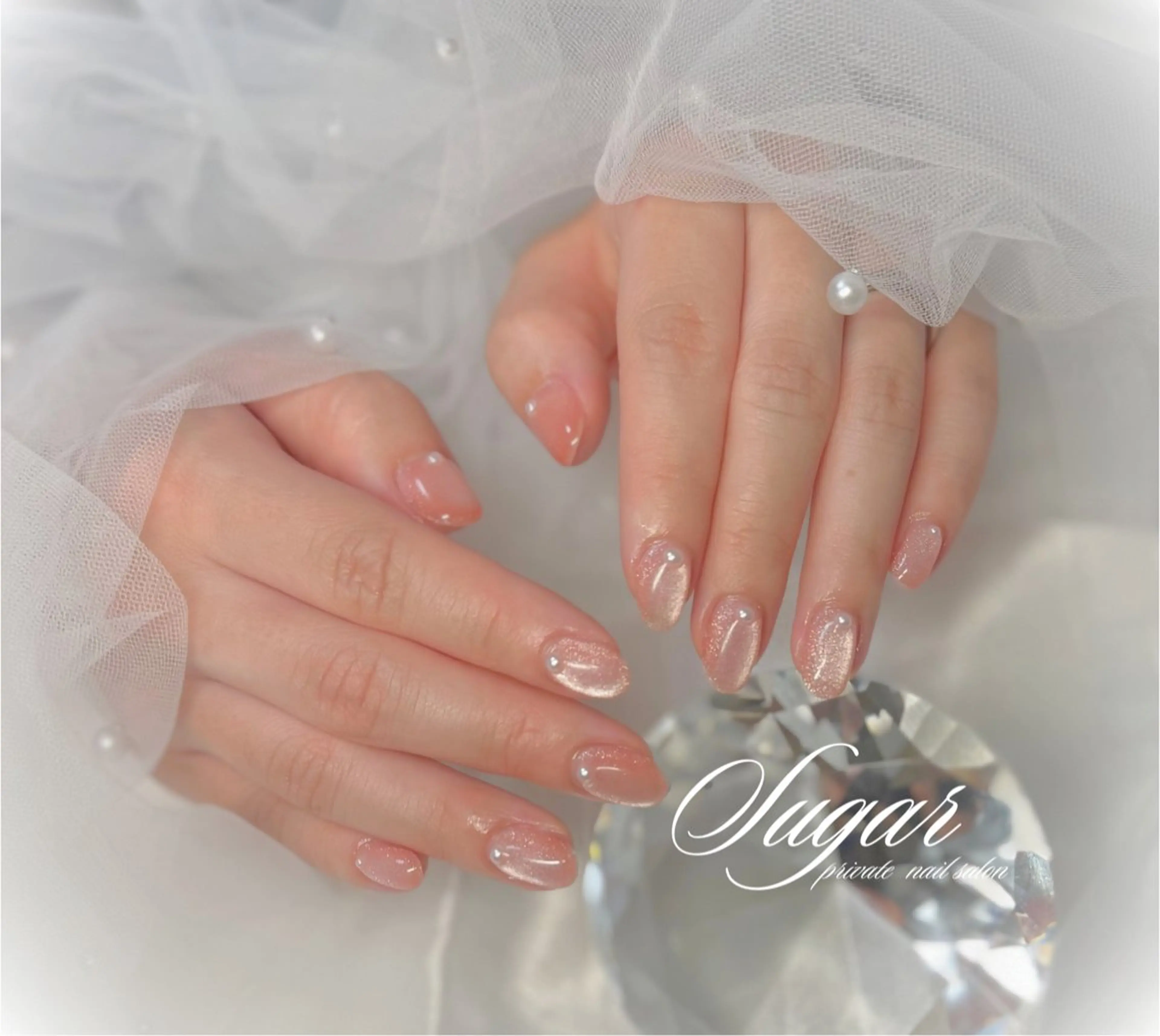 ネイル マグネットネイル ハンドネイル Nail salon Sugarのネイルデザイン