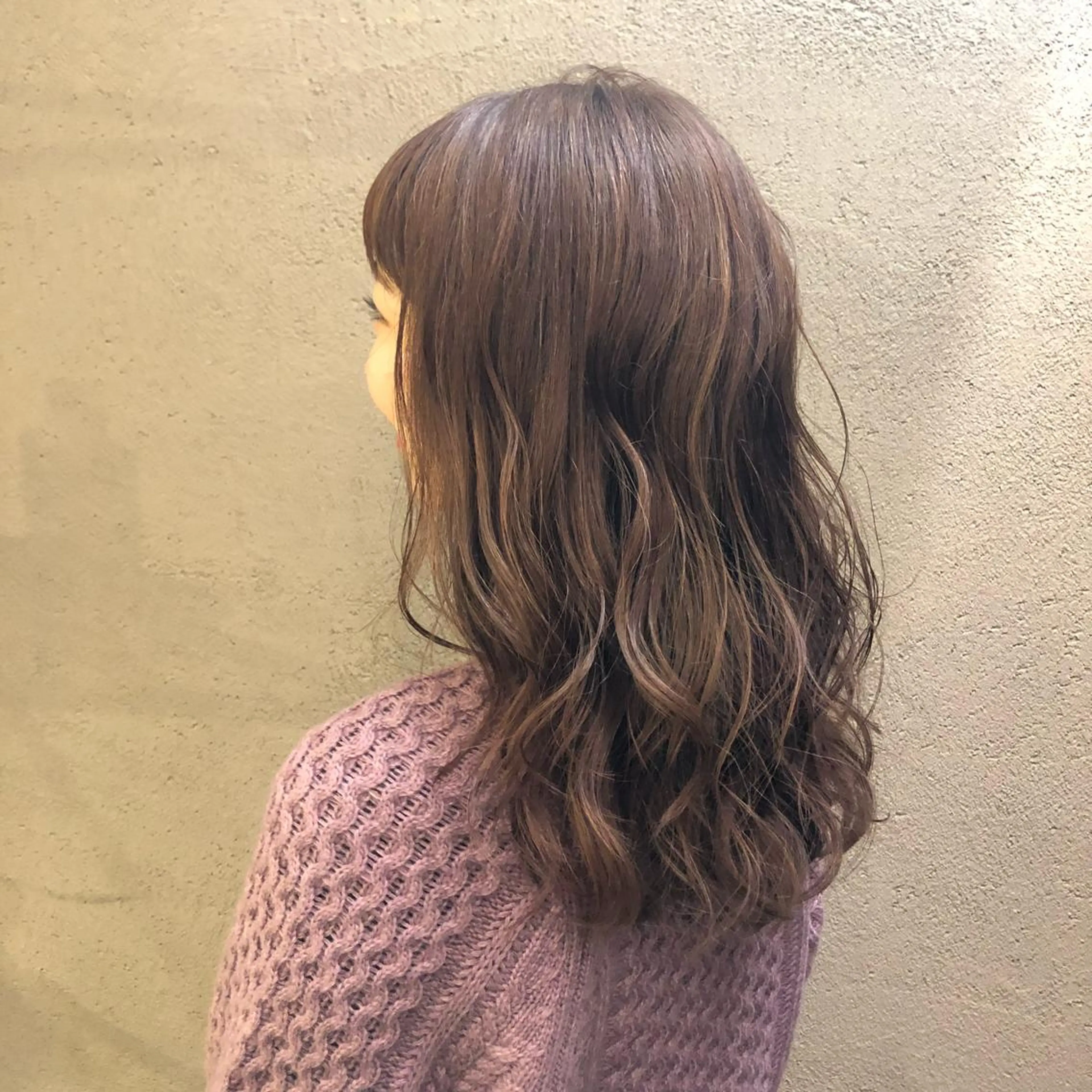 ロング カラー パーマ ヘアアレンジ 口コミ高評価👍✨ フチタミサオ🦋のヘアスタイル