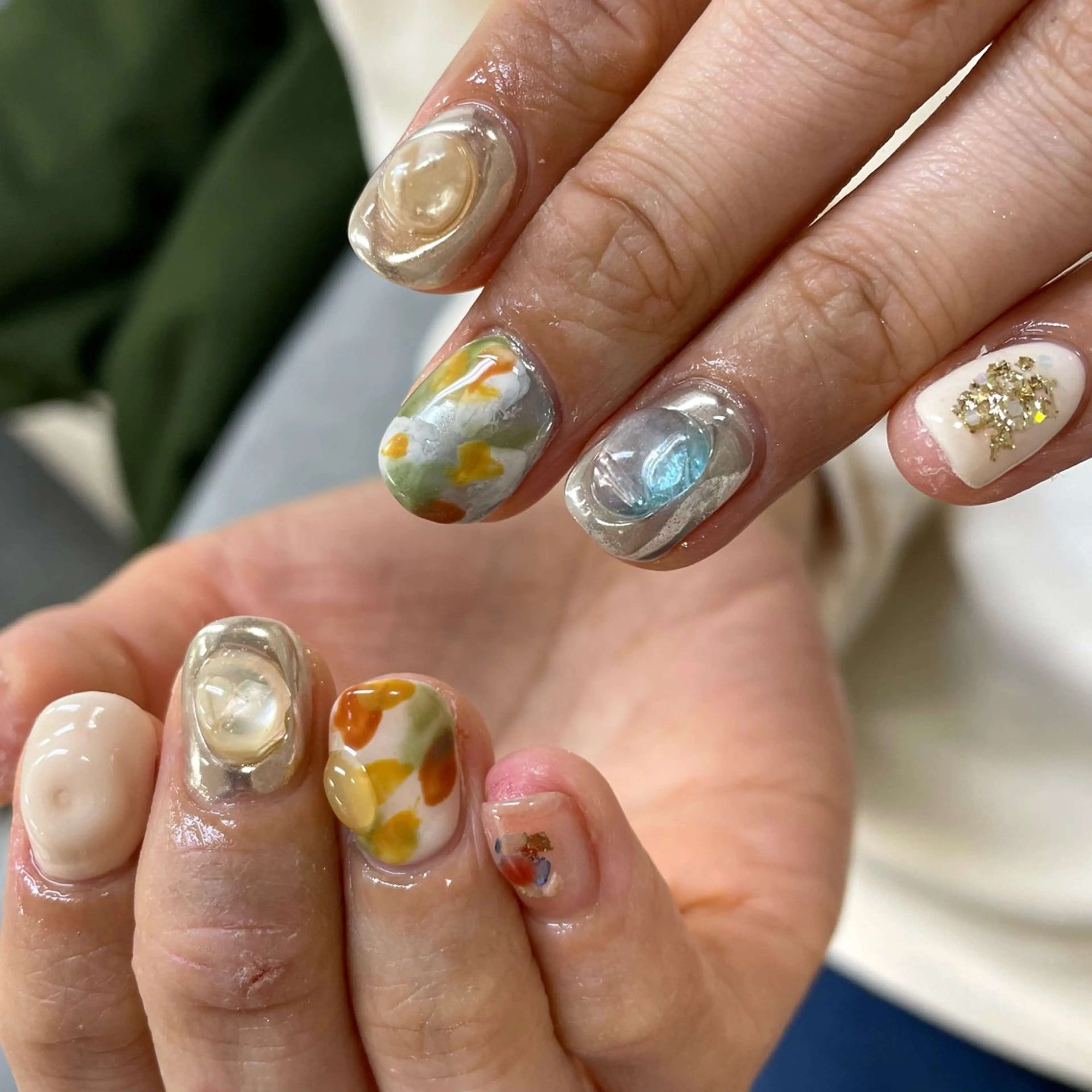 ネイル ハンドネイル フットネイル ネイルサロンアネラ所属・Nail💞 rinakoのネイルデザイン