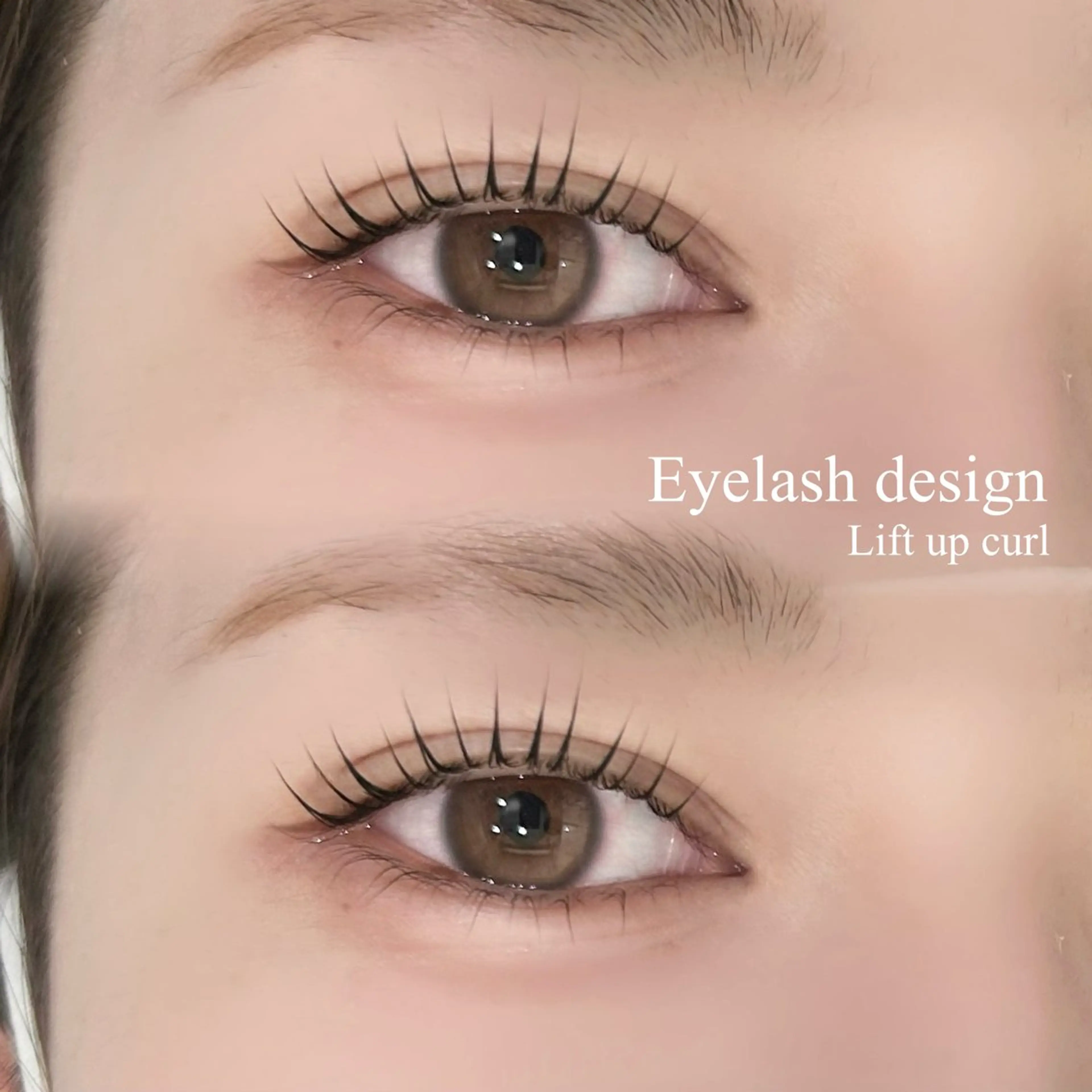 マツエク・マツパ 一重×まつ毛パーマ マツパ 飯塚 紗羽のマツエク・マツパデザイン