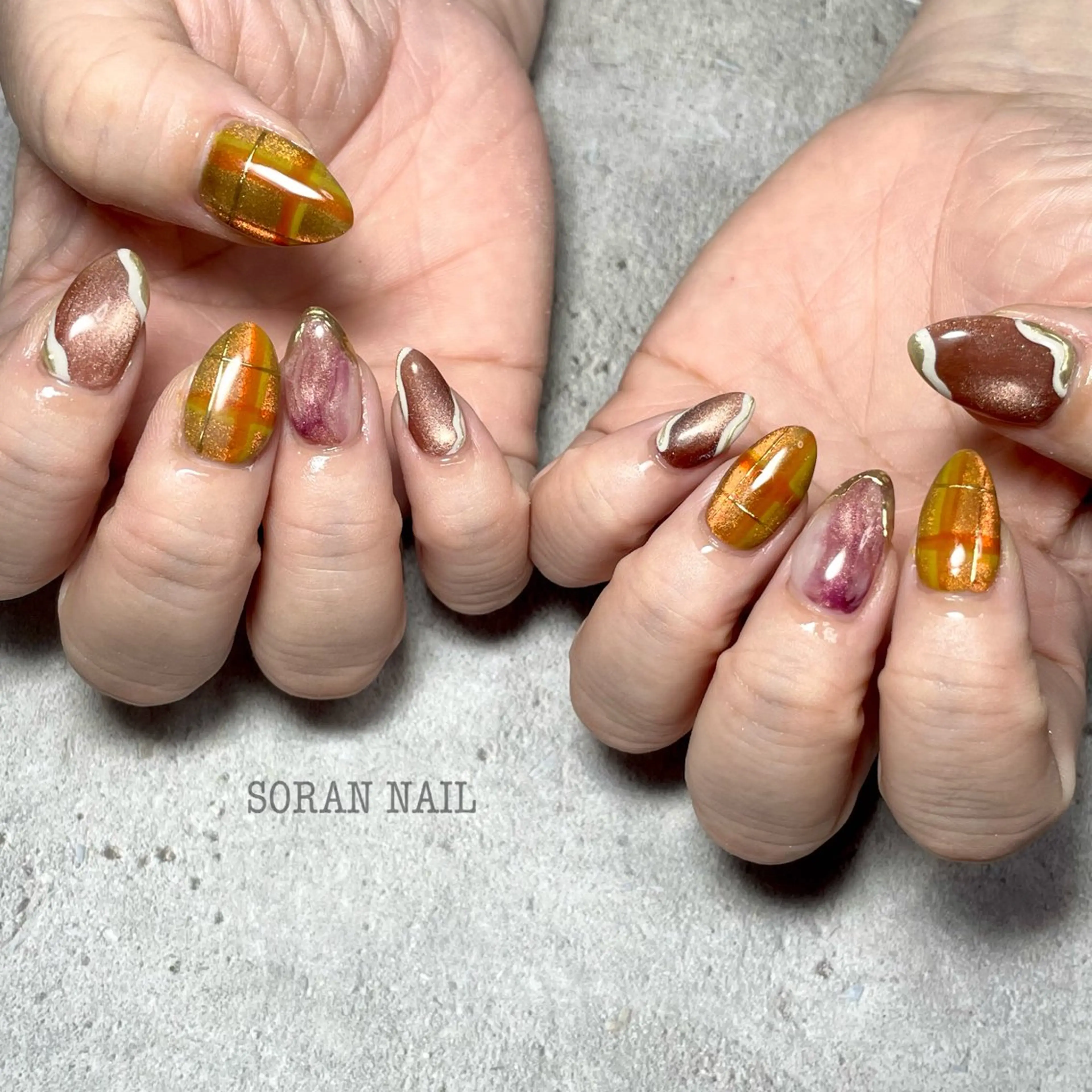 ネイル ハンドネイル soran nailのネイルデザイン