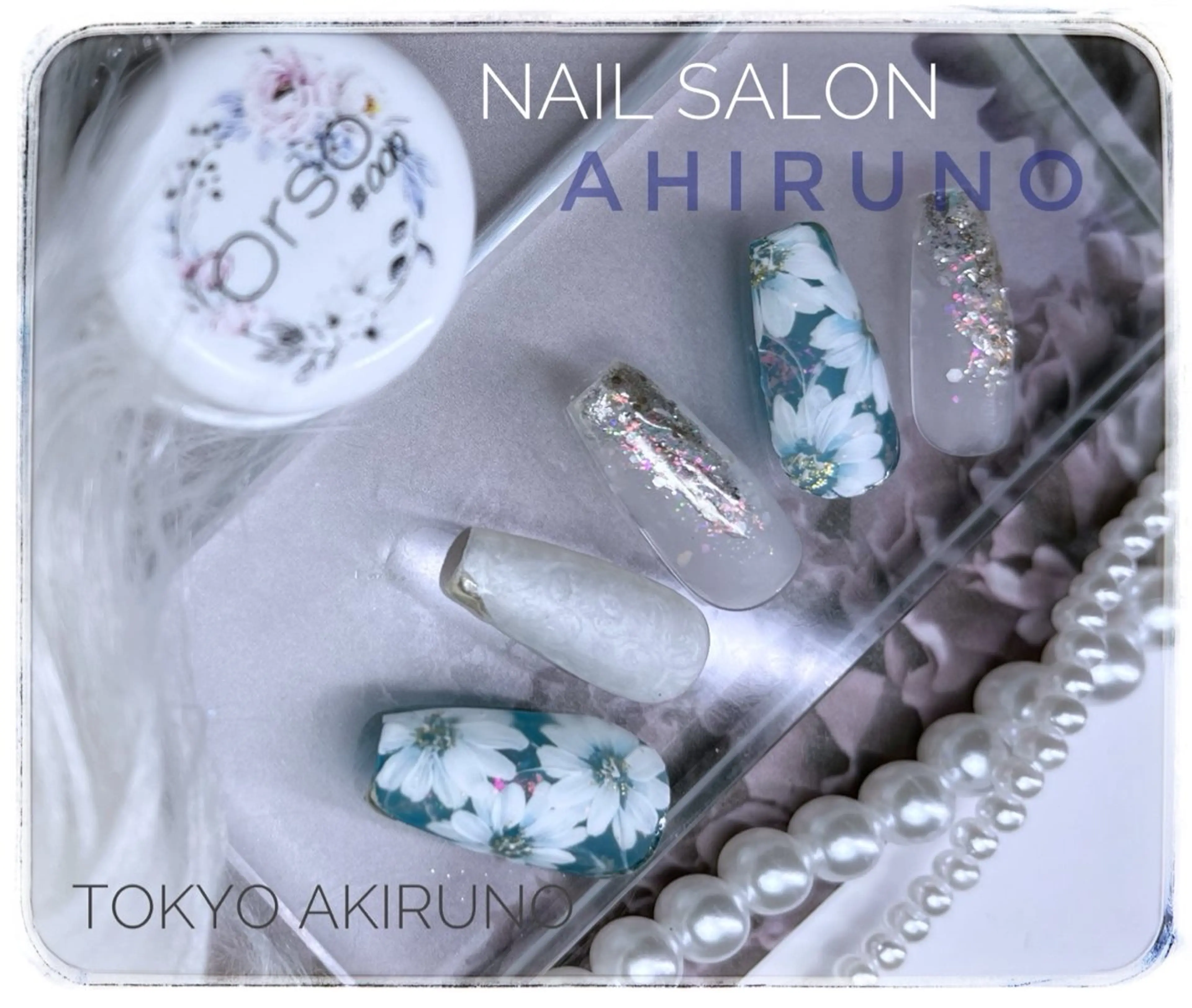 ネイル アートネイル フラワーネイル マットネイル ミラーネイル オフィスネイル ａｈｉｒｕｎｏ ✿ ｙｕiのネイルデザイン