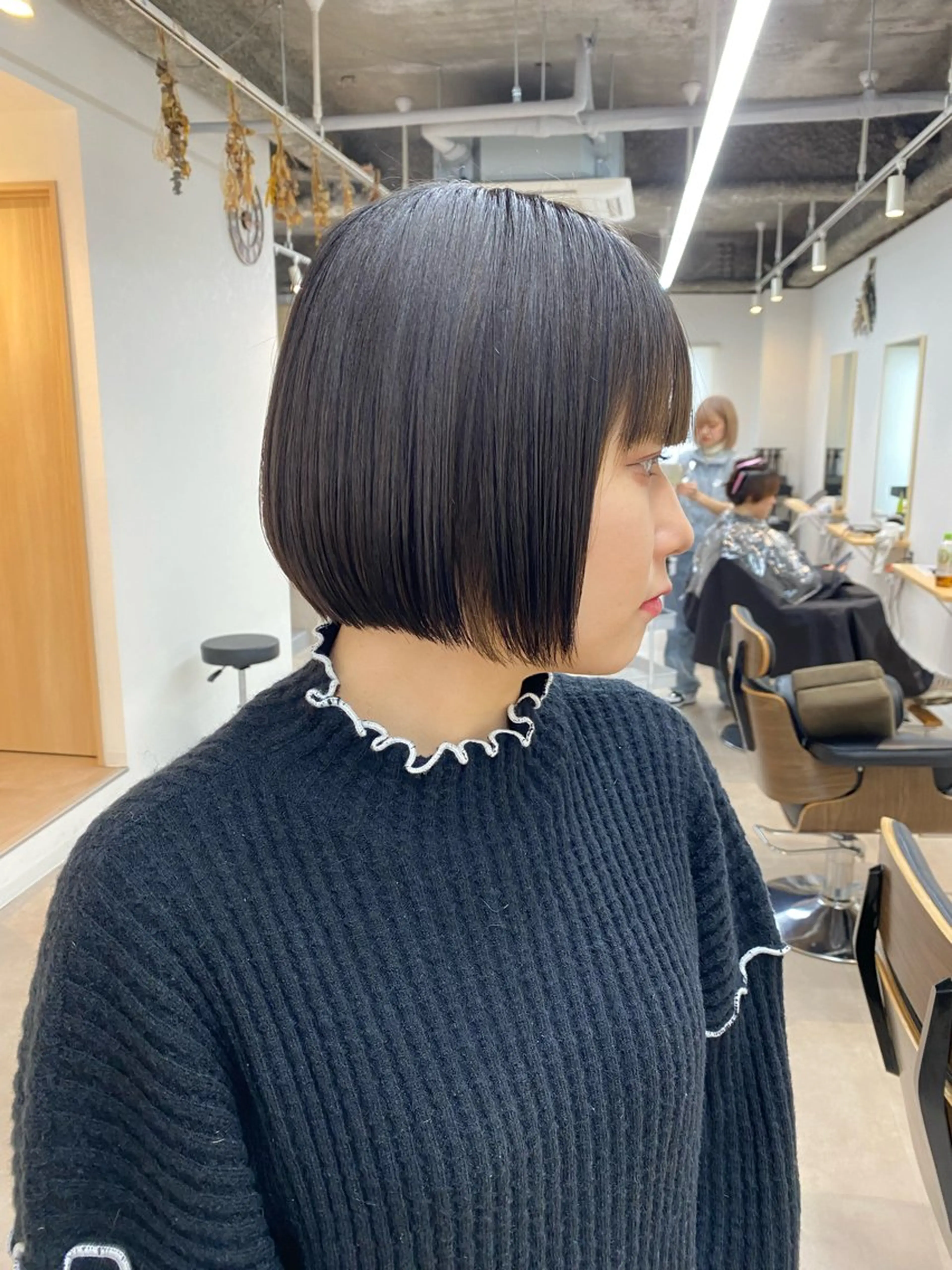 ショート ボブ ショート/ハイライト /白髪ぼかし🌿松本のヘアスタイル
