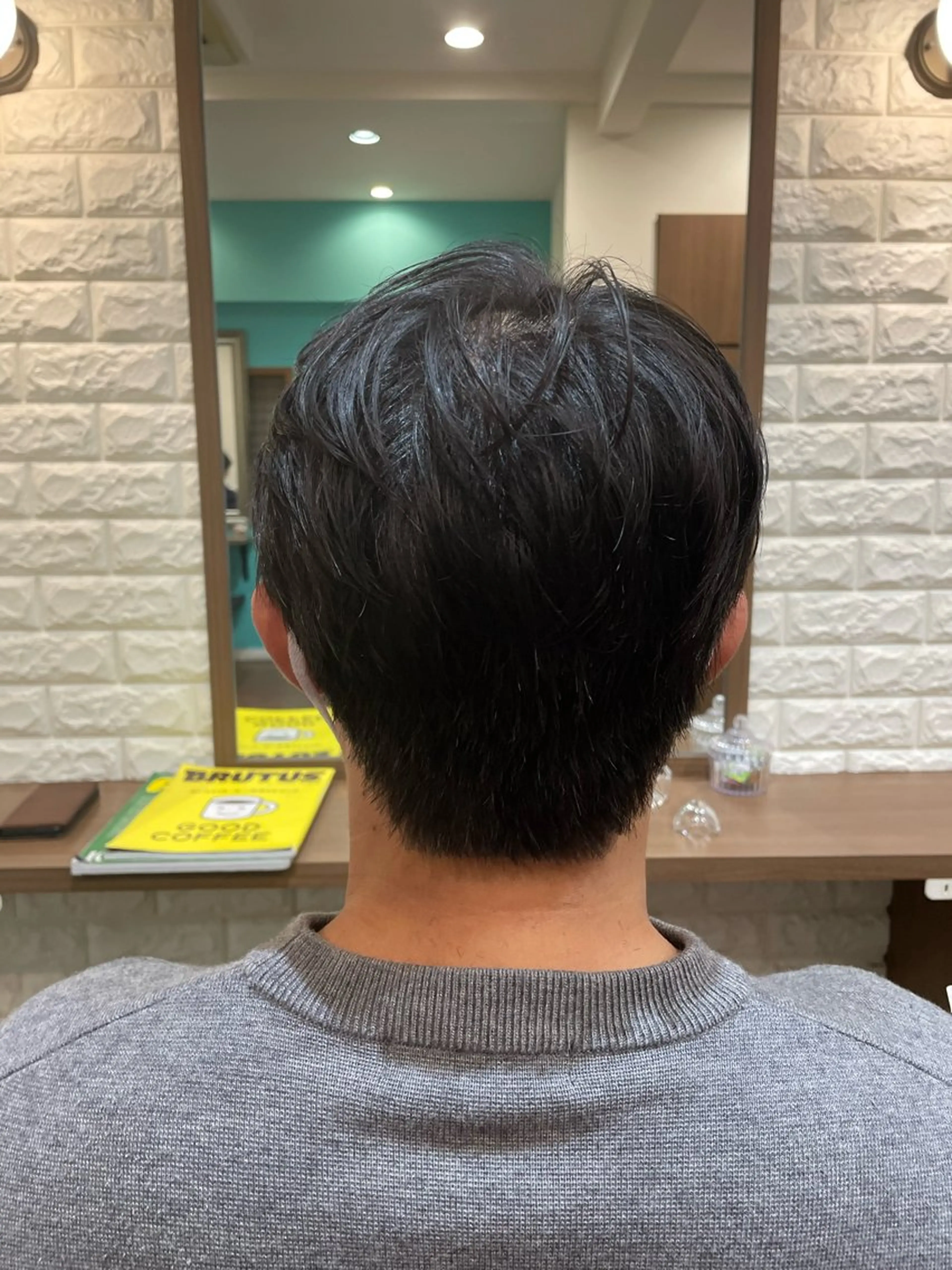 ショート メンズ ツーブロック 刈り上げ HairAtelier  naitre所属・HARA 🧁のヘアスタイル