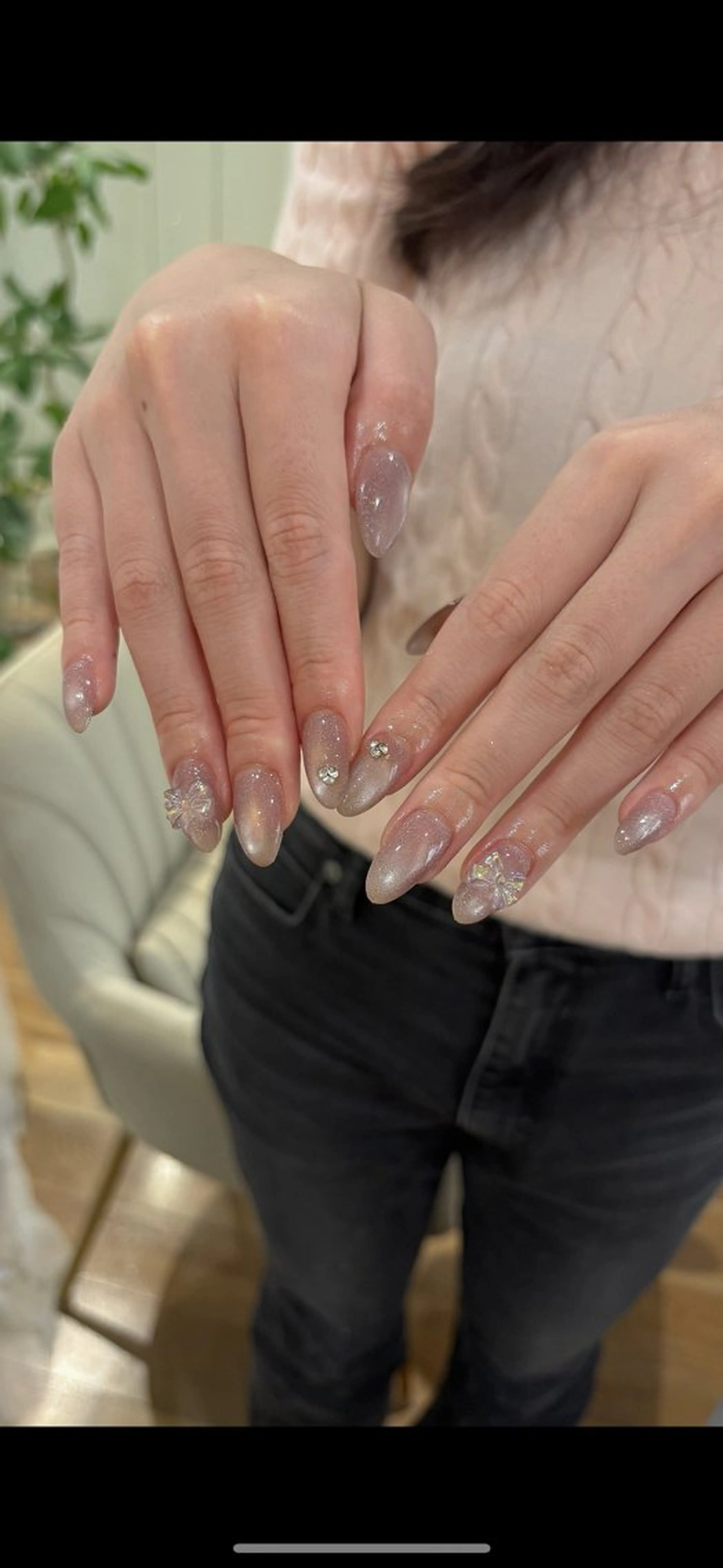ネイル ハンドネイル eclat ANJUのネイルデザイン