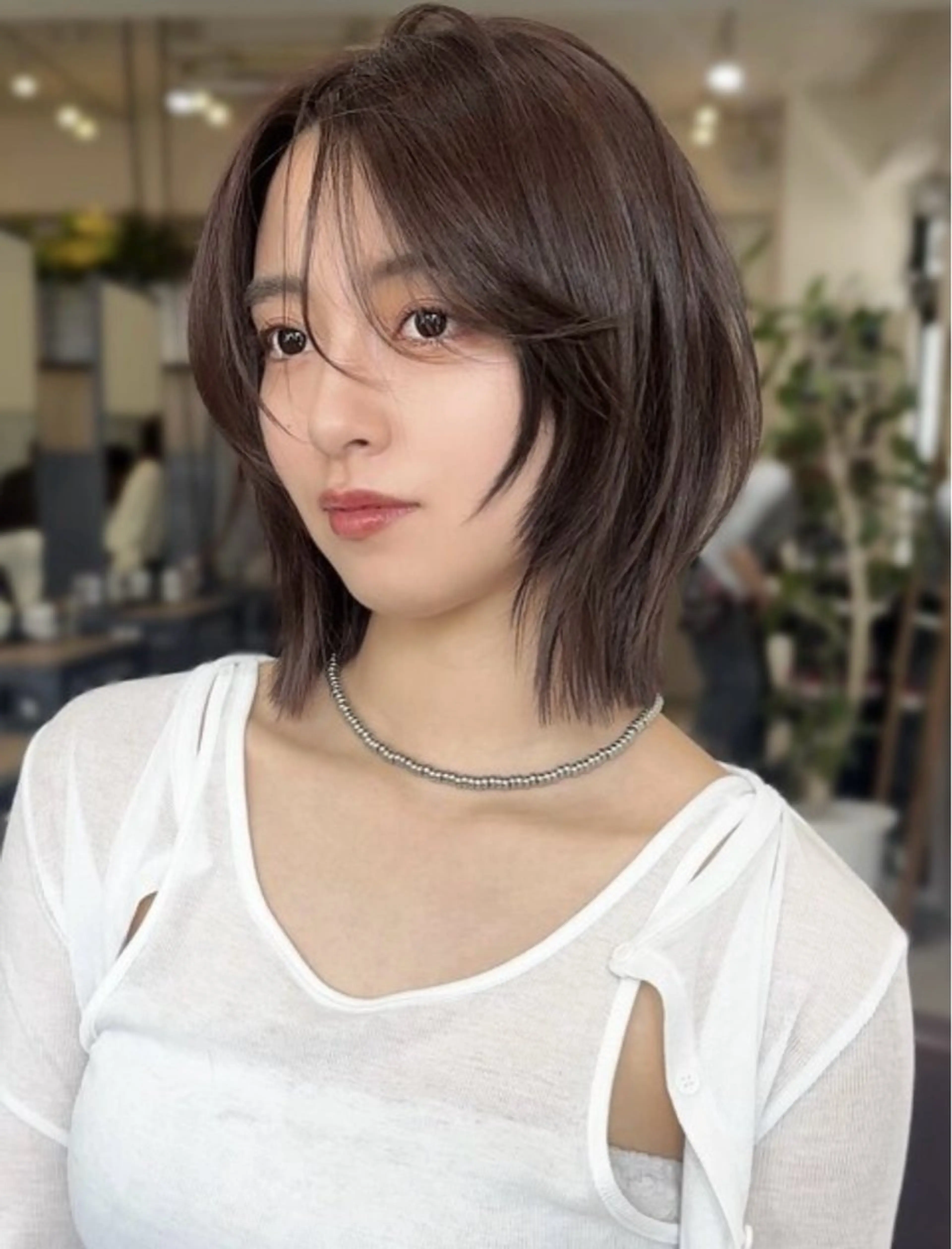 セミロング Côte所属・レイヤー/ボブカット ゆい/Côte表参道のヘアスタイル