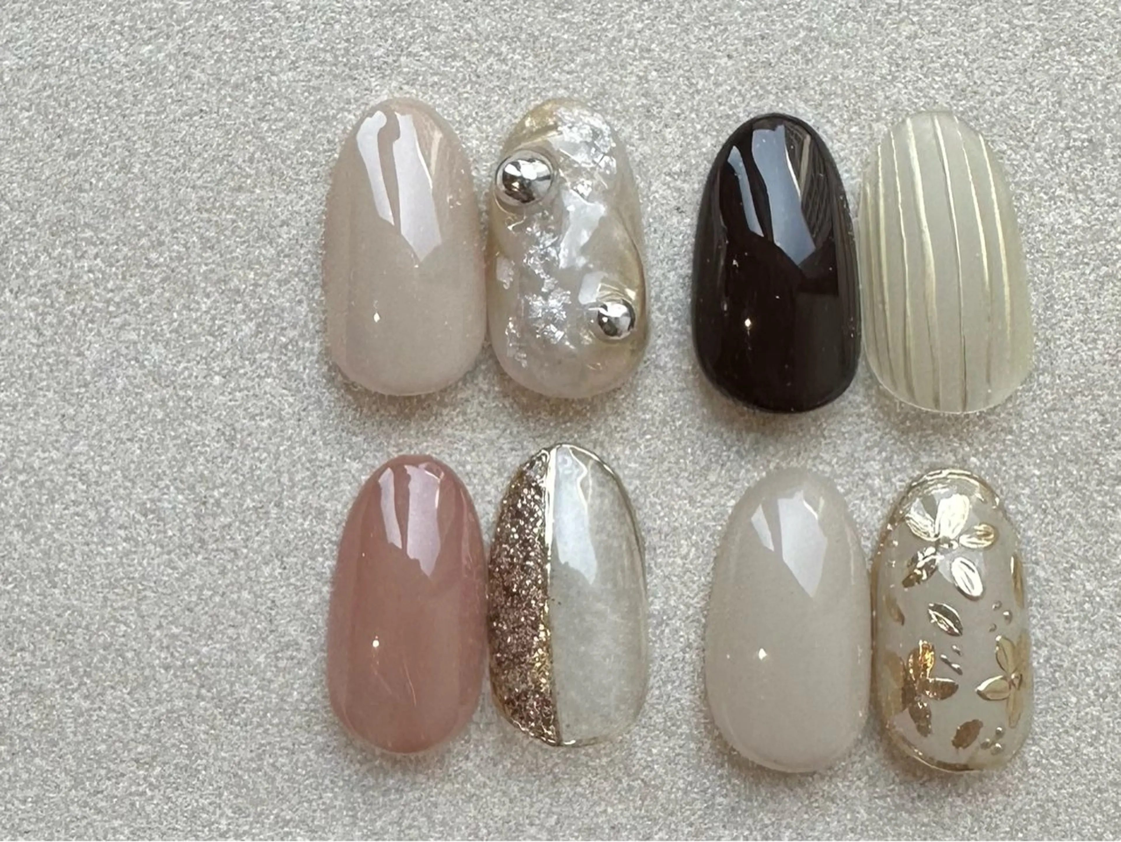 ネイル アートネイル 持ち込み ワンカラーネイル ハンドネイル etorca nailのネイルデザイン