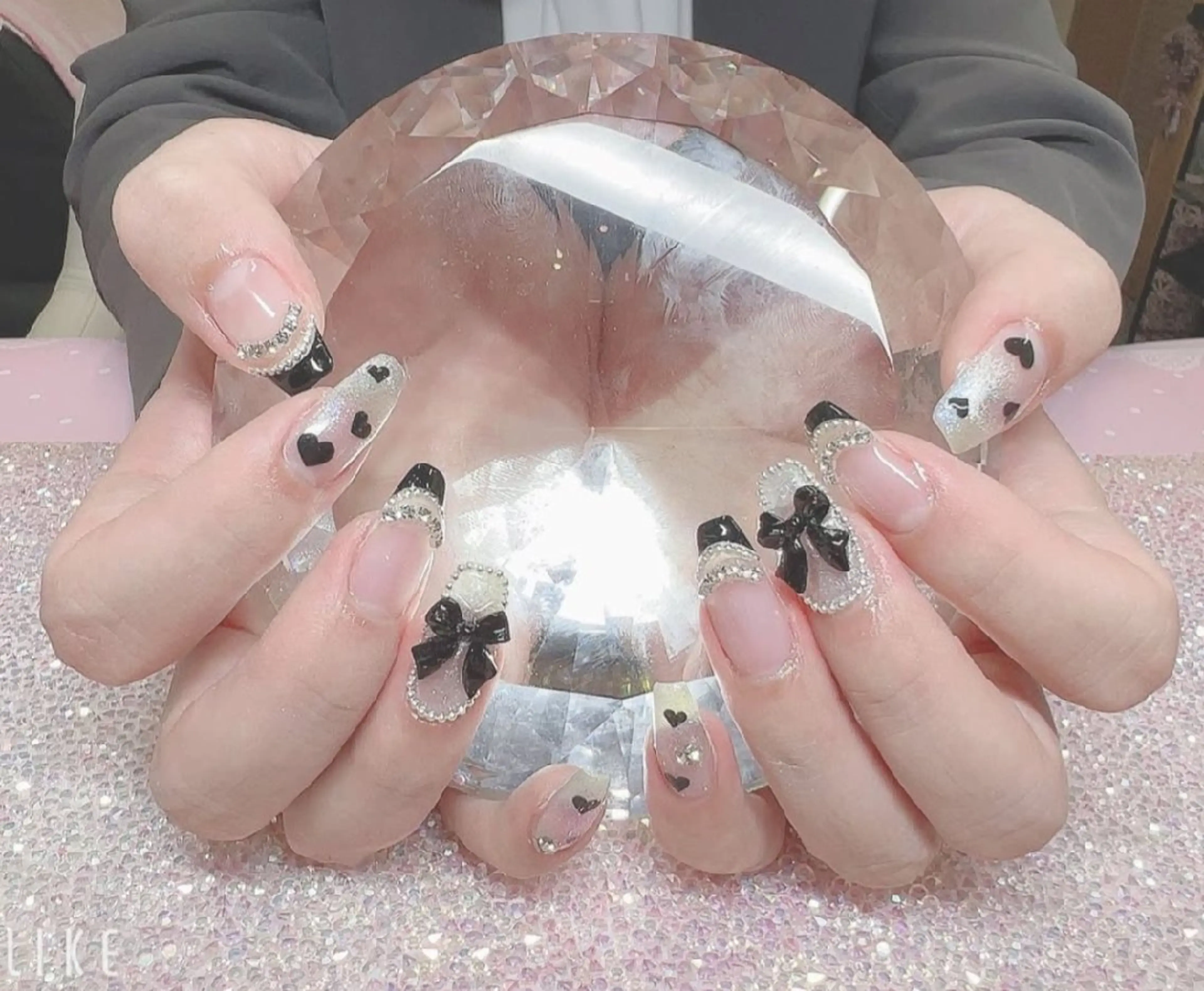 ネイル ガーリー ハンドネイル nailsalon J&K所属・J&K🤍ひらた 夏割実施中❣️☀️のネイルデザイン
