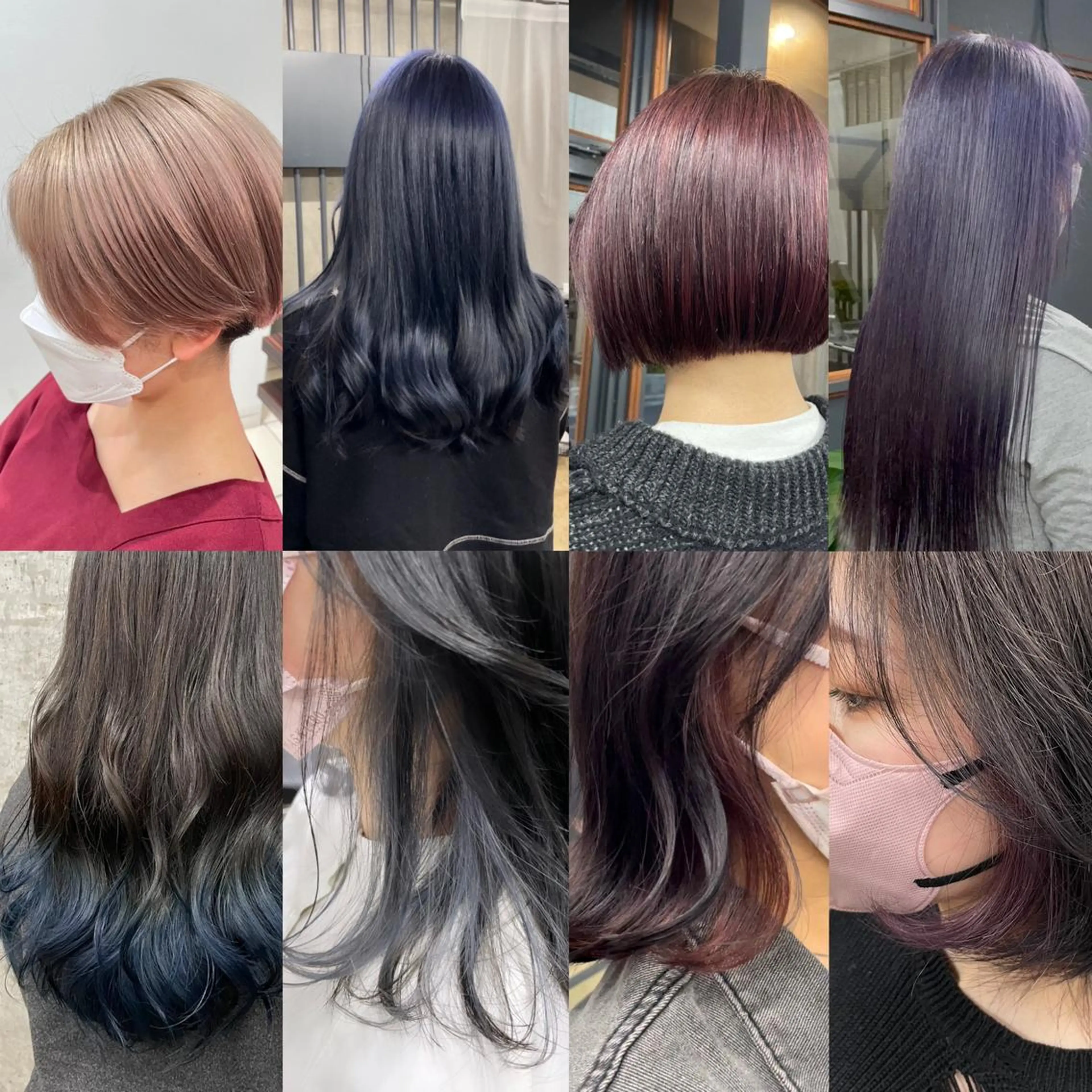 カラー ボブ/透明感カラー EMIRIのヘアスタイル