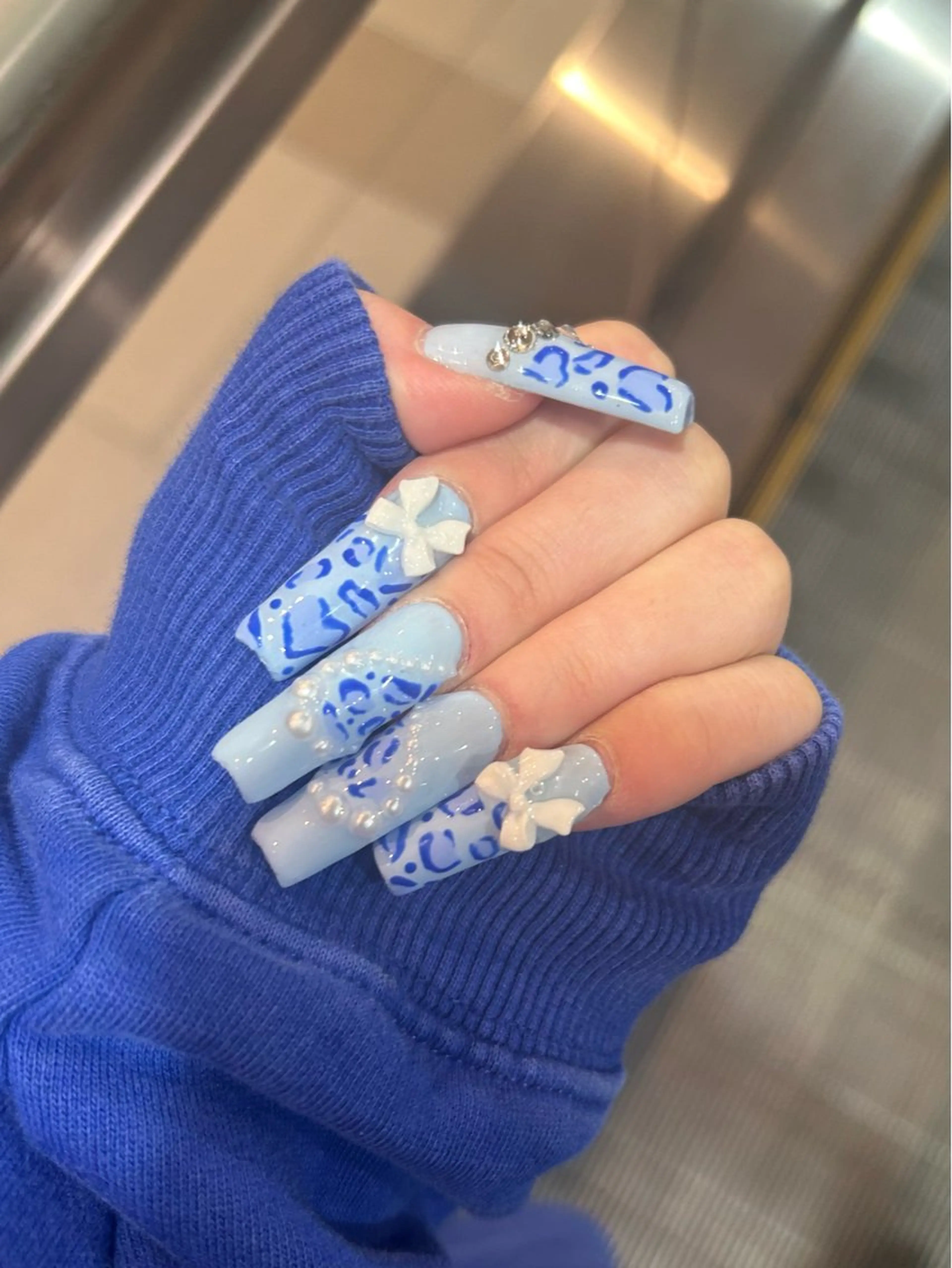 ネイル ハンドネイル nailsalon Belle KUMAのネイルデザイン