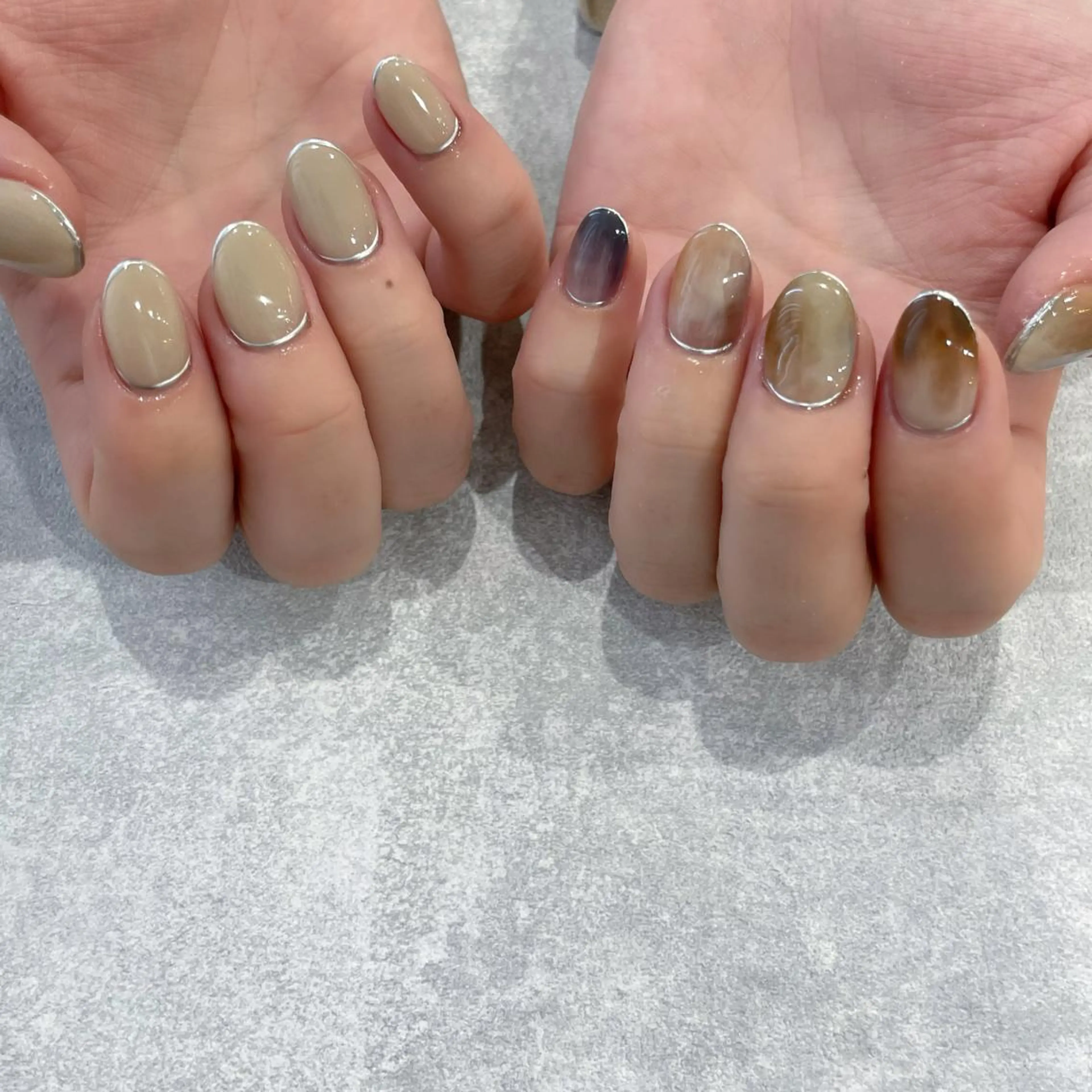 ネイル ニュアンスネイル Rediant Salonのネイルデザイン