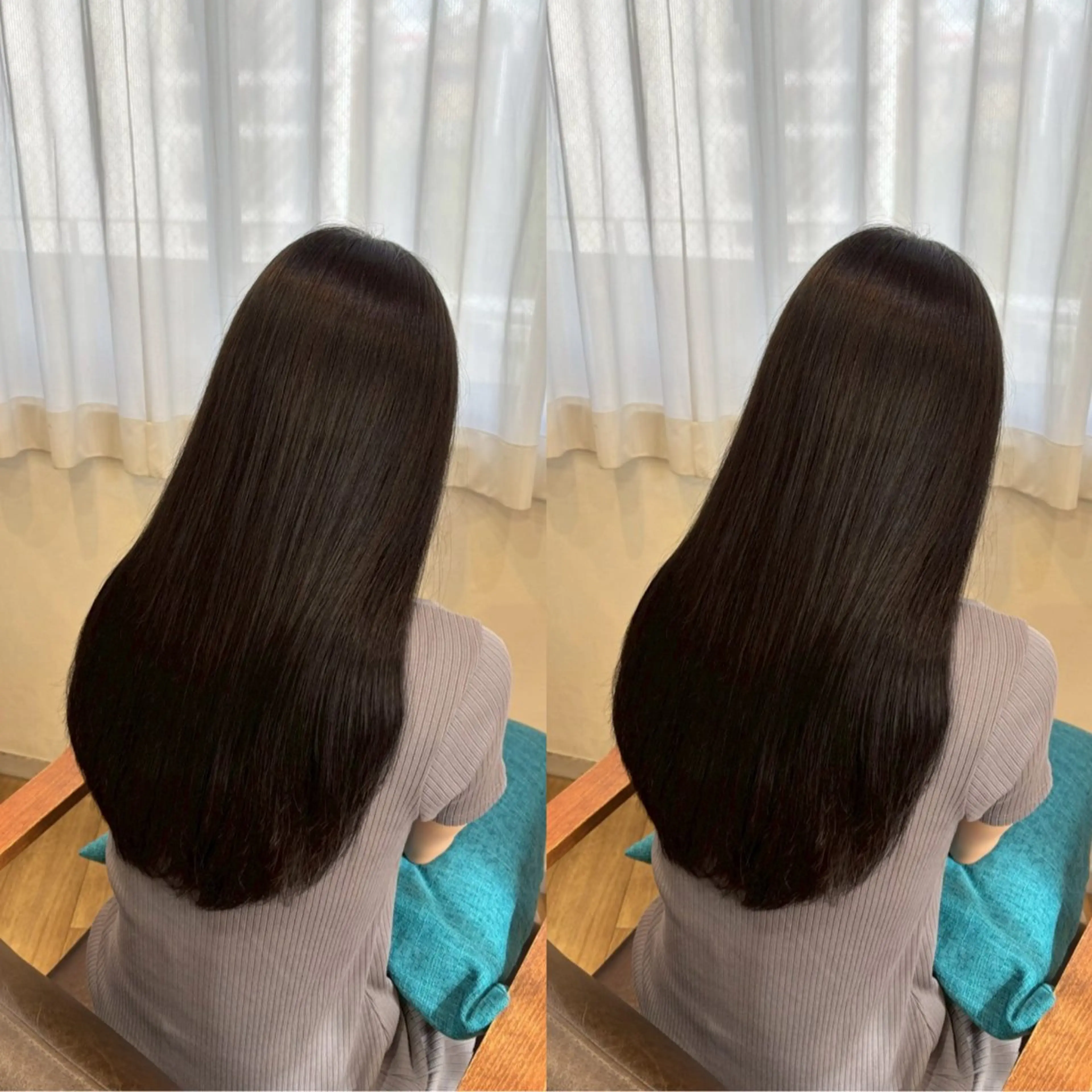 ロング カラー ベージュカラー カット ヘアカラー トリートメント RINNO🌷艶髪/ 艶カラーのヘアスタイル