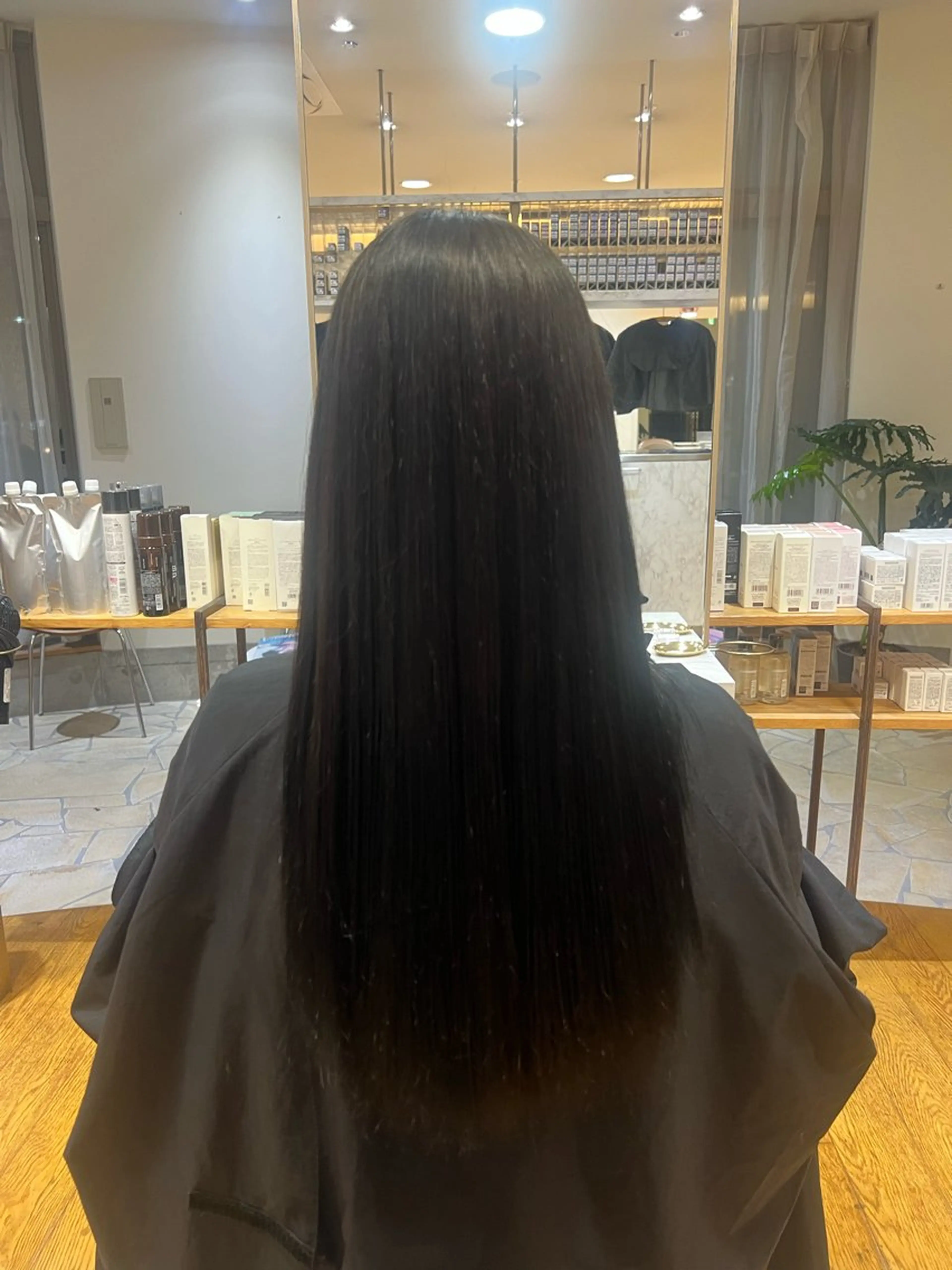 ロング ヘアカラー トリートメント Moto nanamiのヘアスタイル