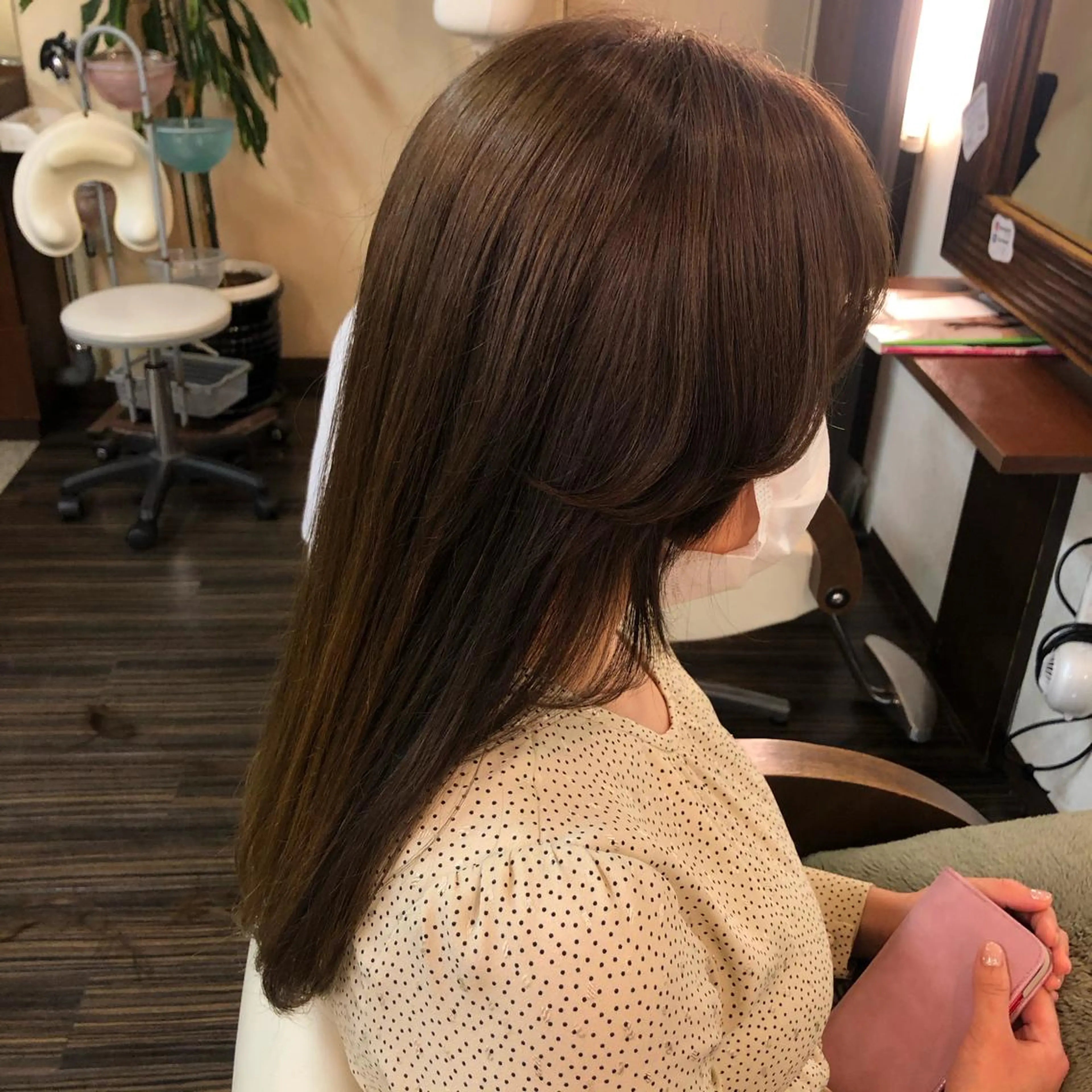 ロング カット トリートメント 山崎 絵莉香のヘアスタイル