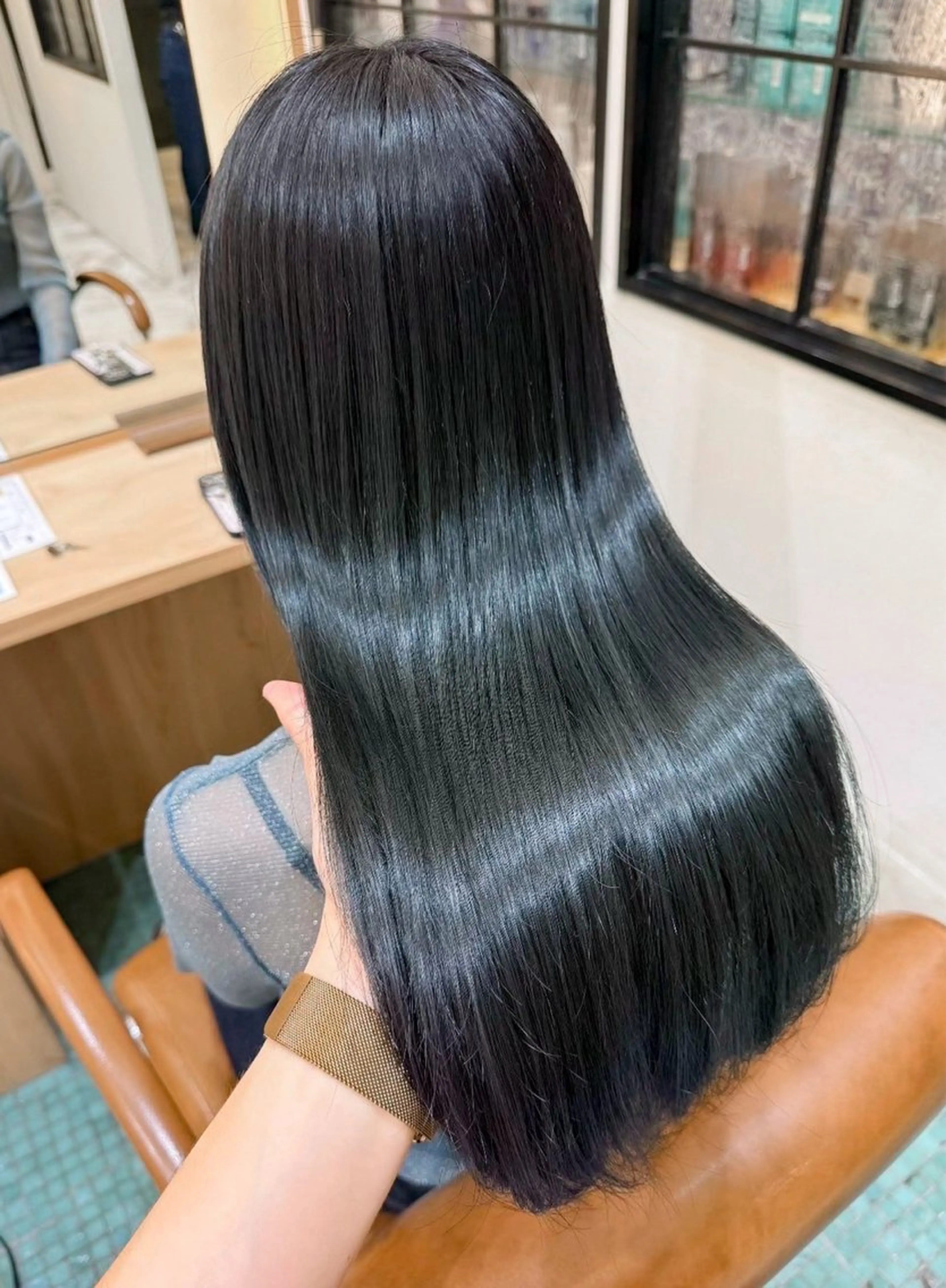 ロング 縮毛矯正 トリートメント ATENA所属・撮影モデル様募集 直樹のヘアスタイル