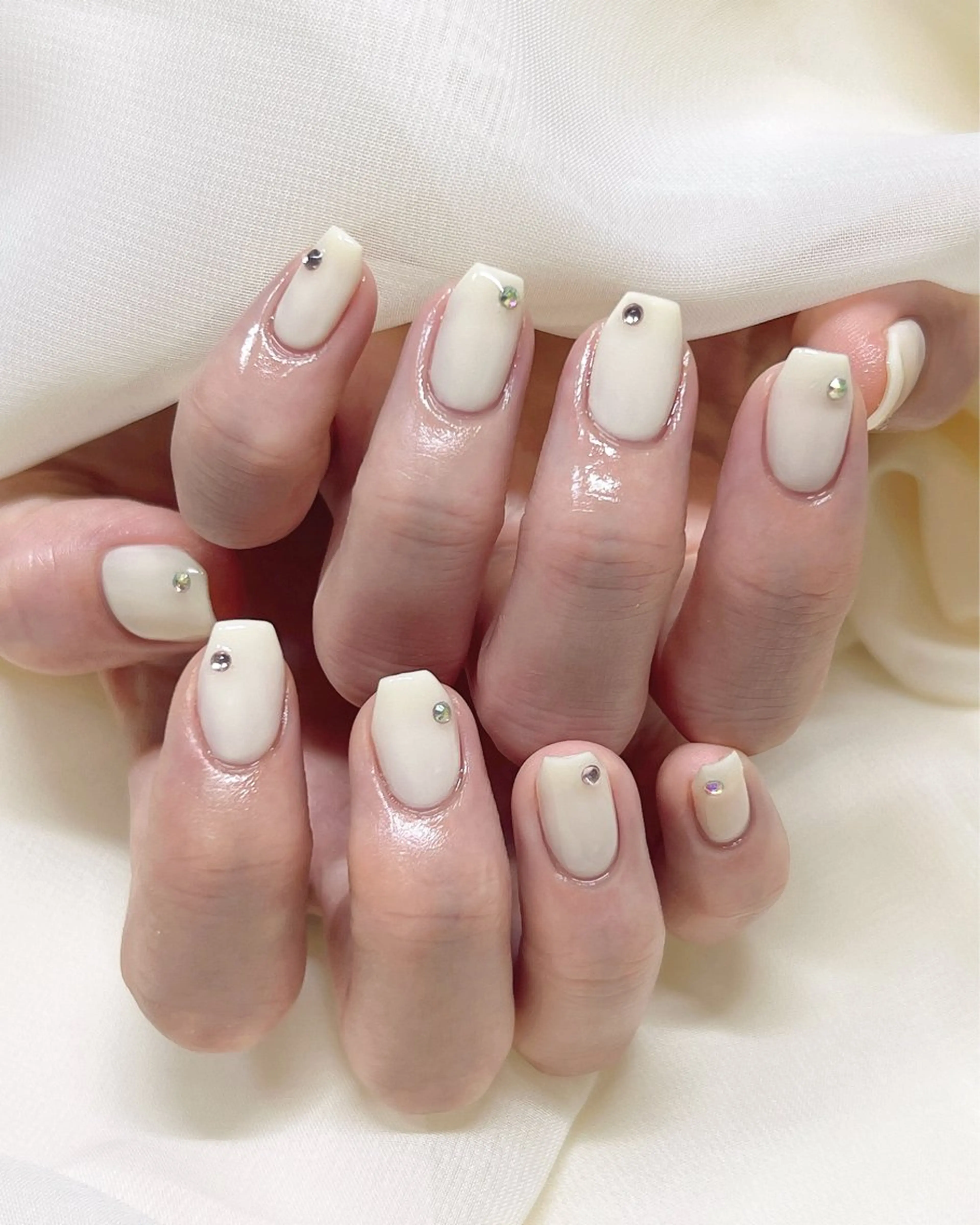 ネイル ワンカラーネイル nail salon MUAのネイルデザイン