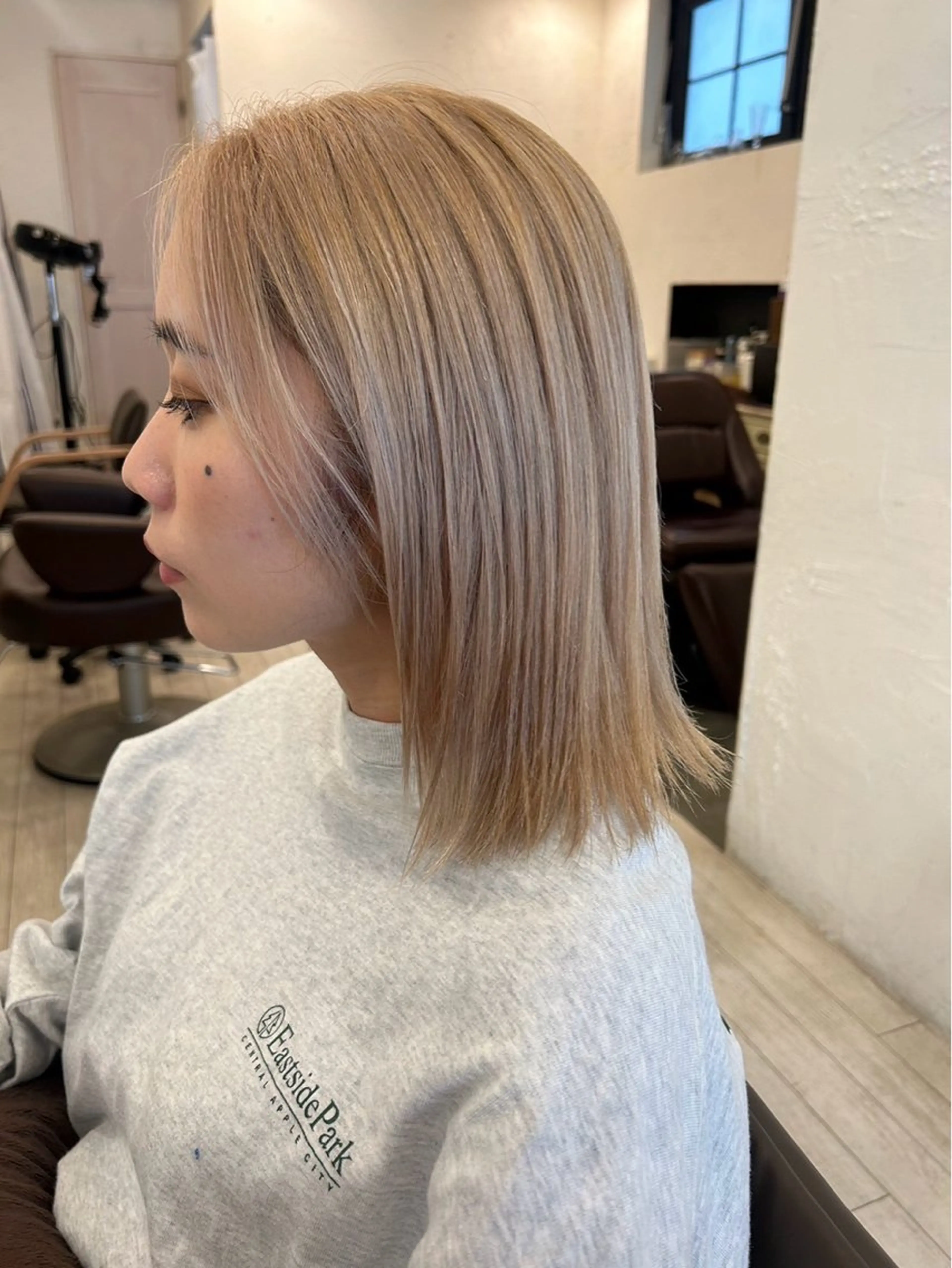 セミロング カラー cocoro /kokiriのヘアスタイル