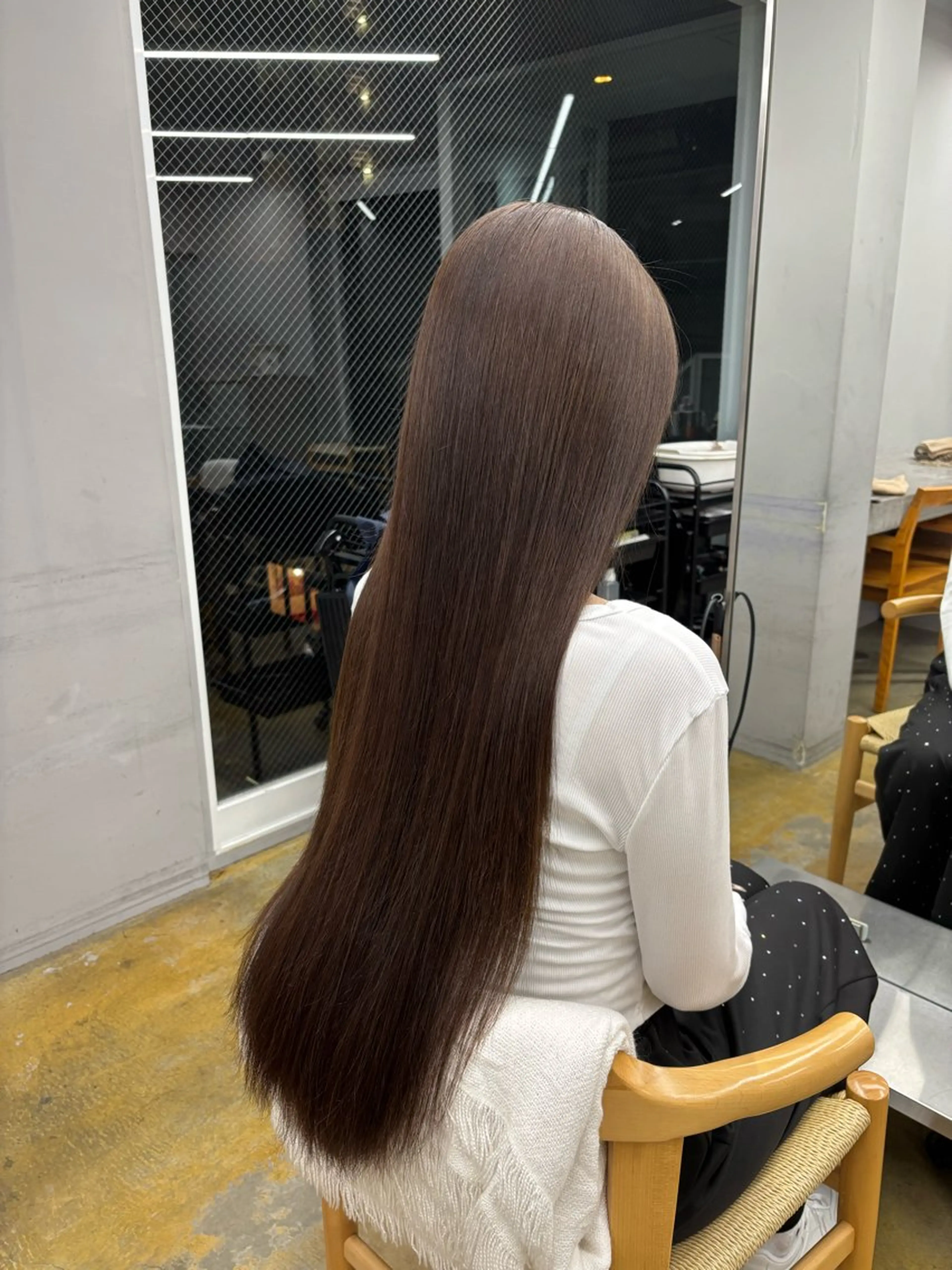 ロング カラー ヘアカラー nude所属・𝐀𝐦𝐞𝐫𝐢 /透明感カラーのヘアスタイル