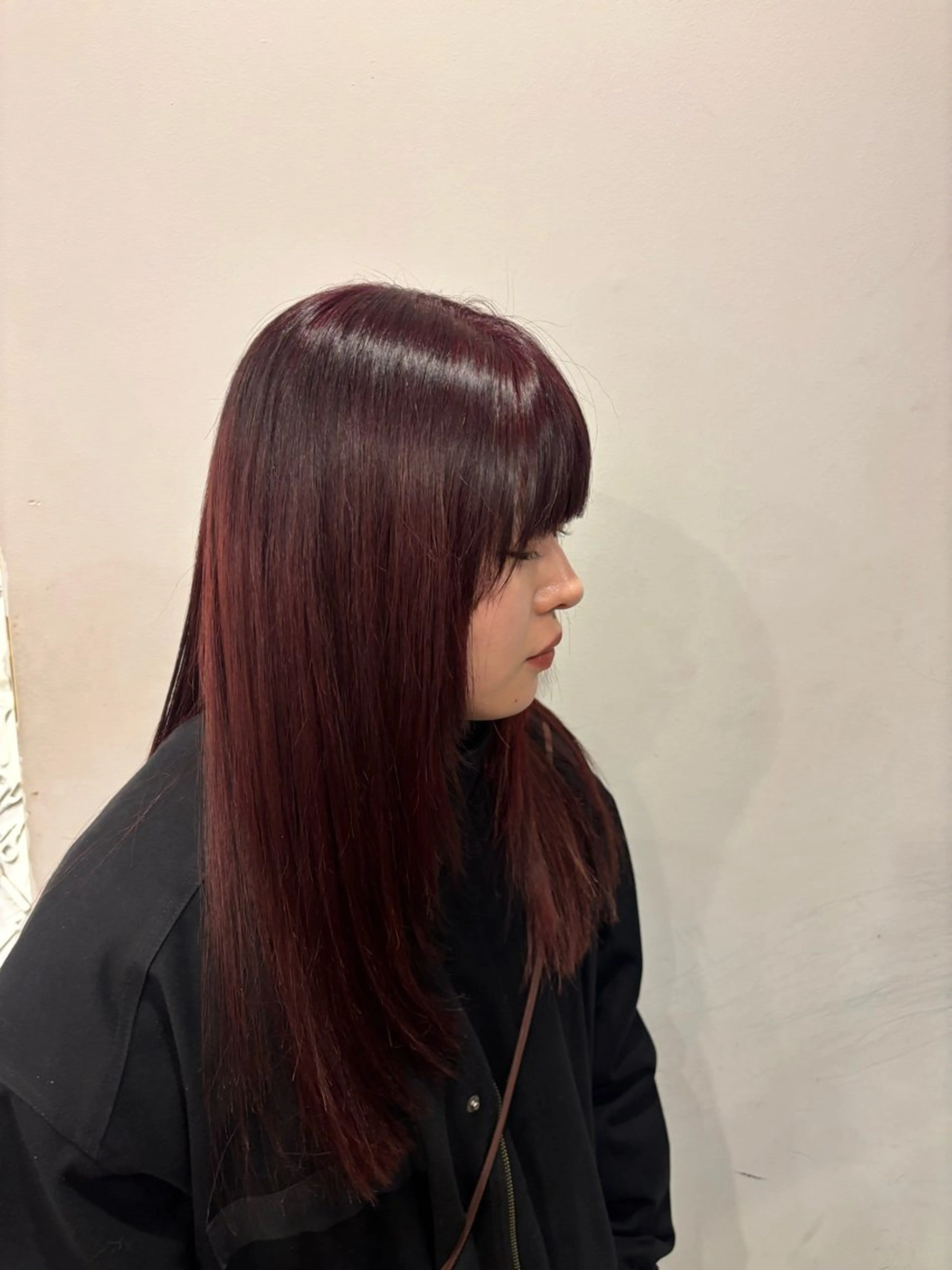 (U25) pink color🎀‎＋ treatment🫧の写真