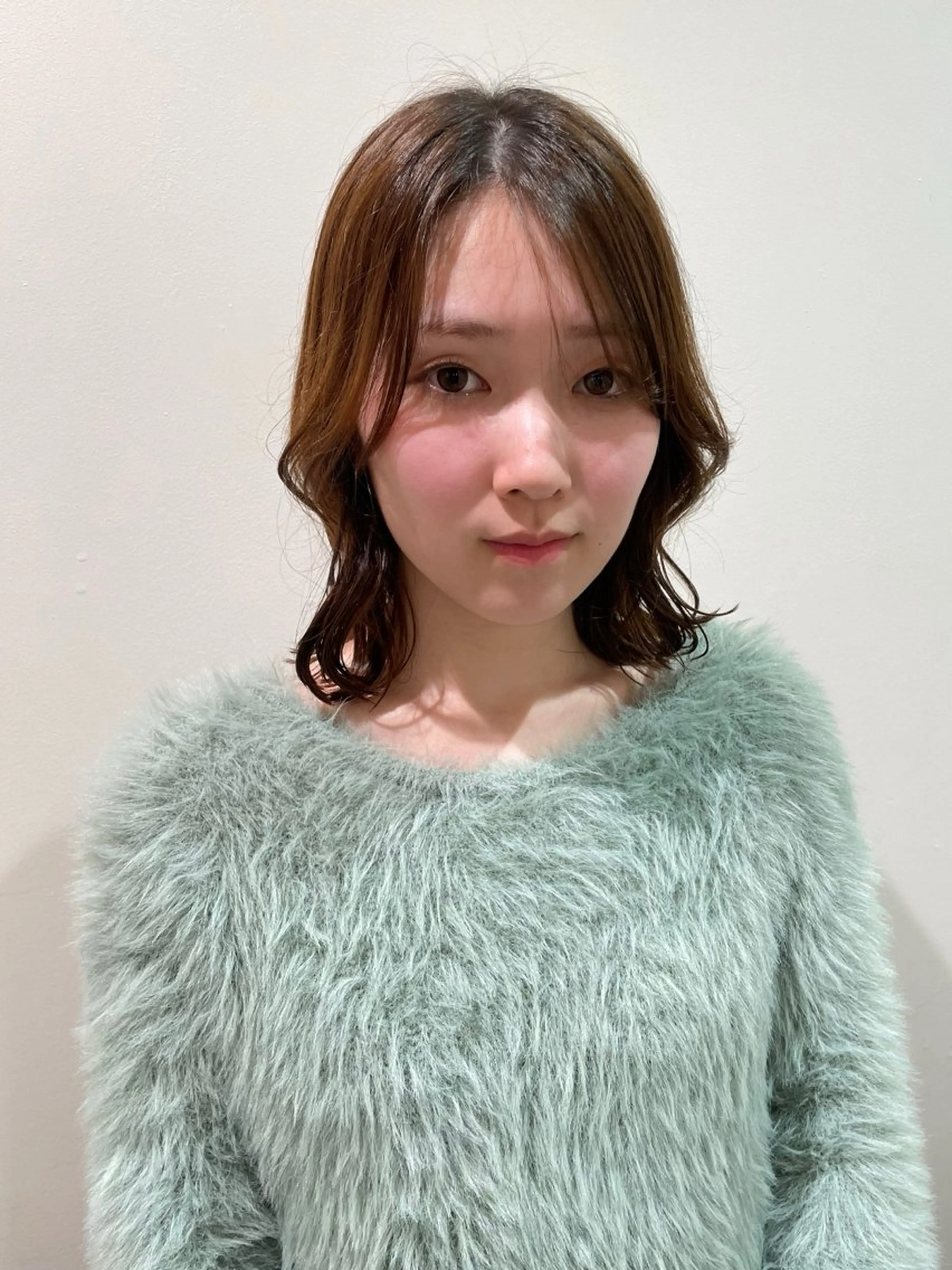 セミロング カット トリートメント Sana 🦢のヘアスタイル