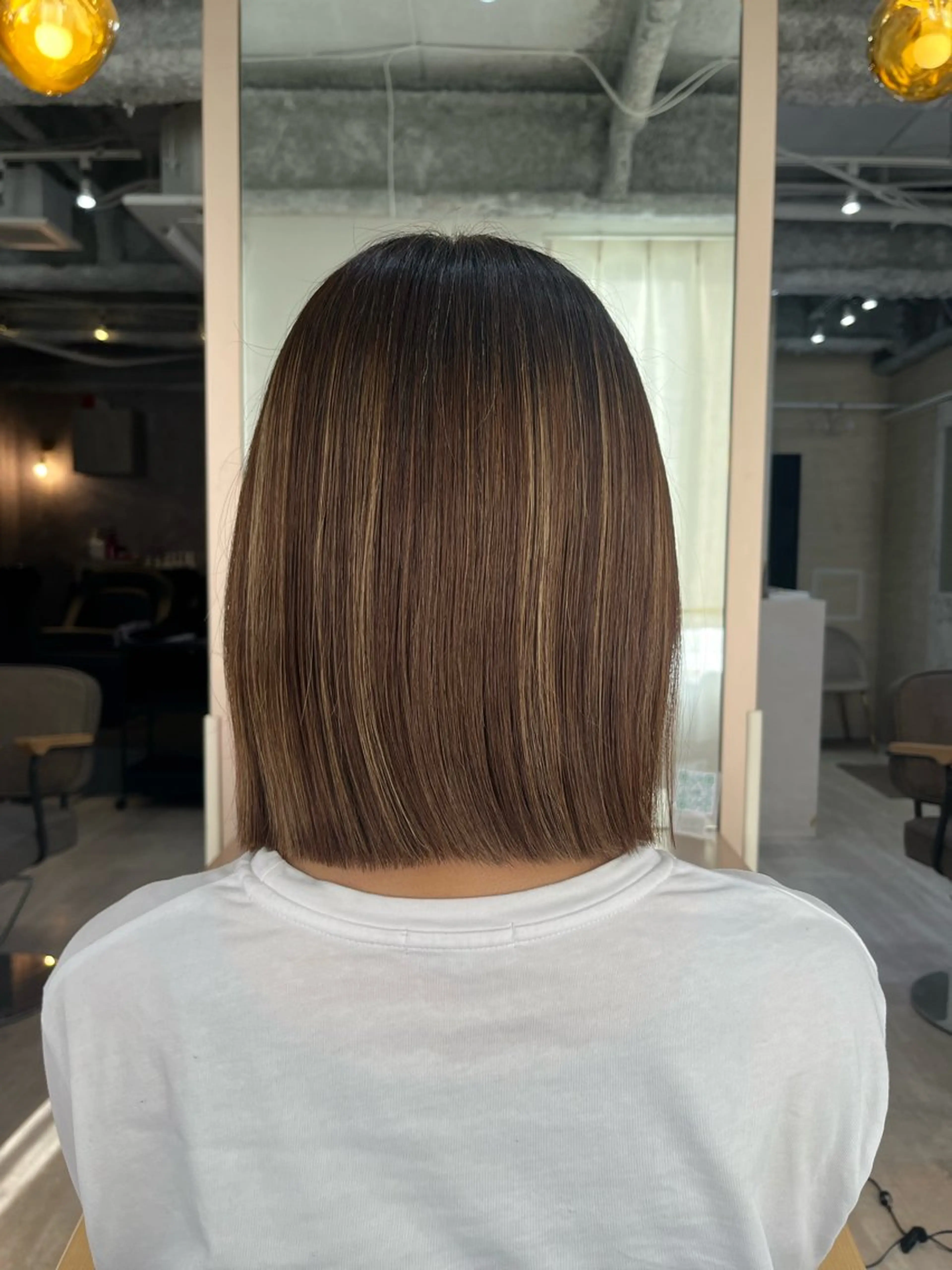 ショート 前下がりボブ ボブ 💙Ami💙 elubylovisのヘアスタイル