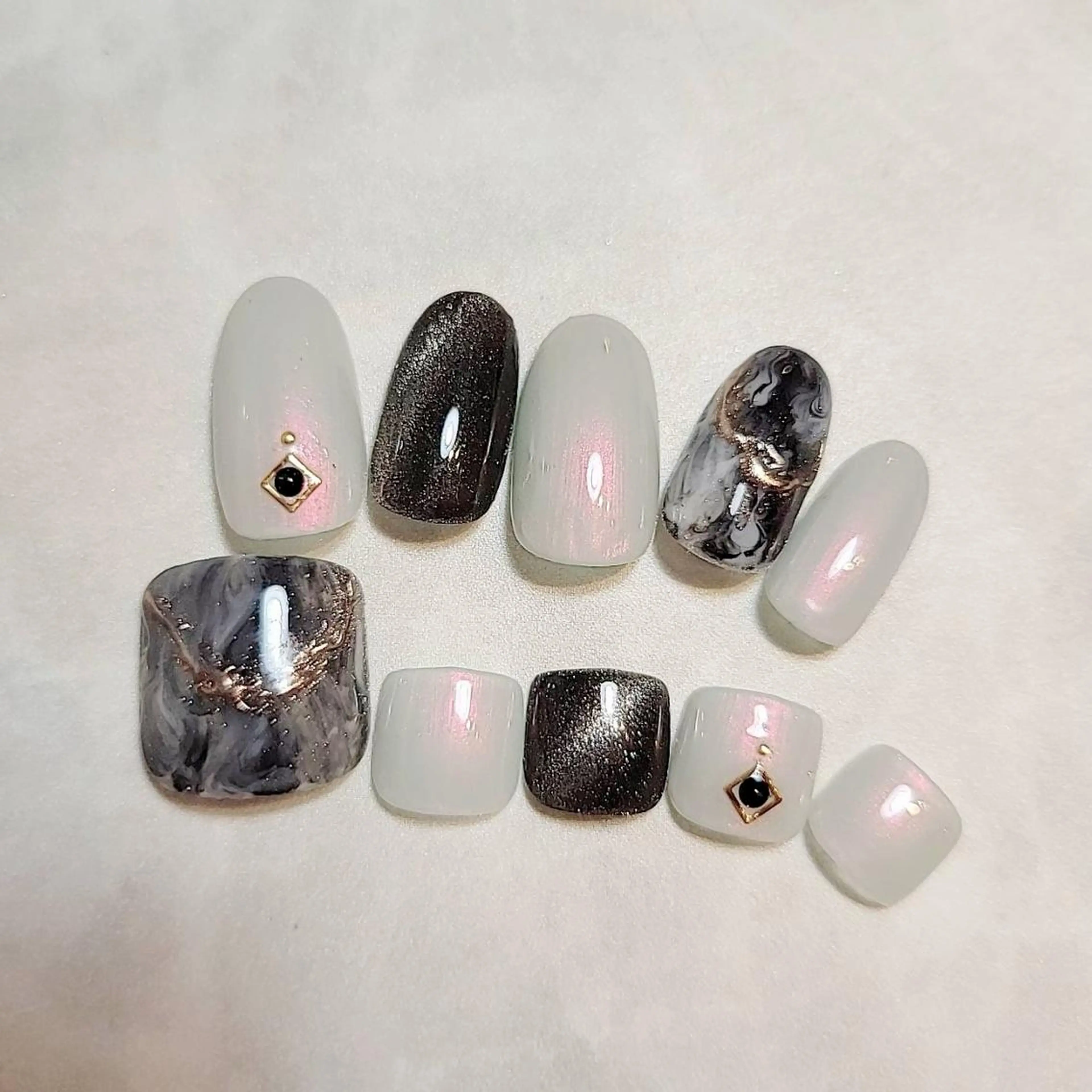 ネイル ハンドネイル Nail salon Purem🐾所属・Nail salon Purem🐾のネイルデザイン