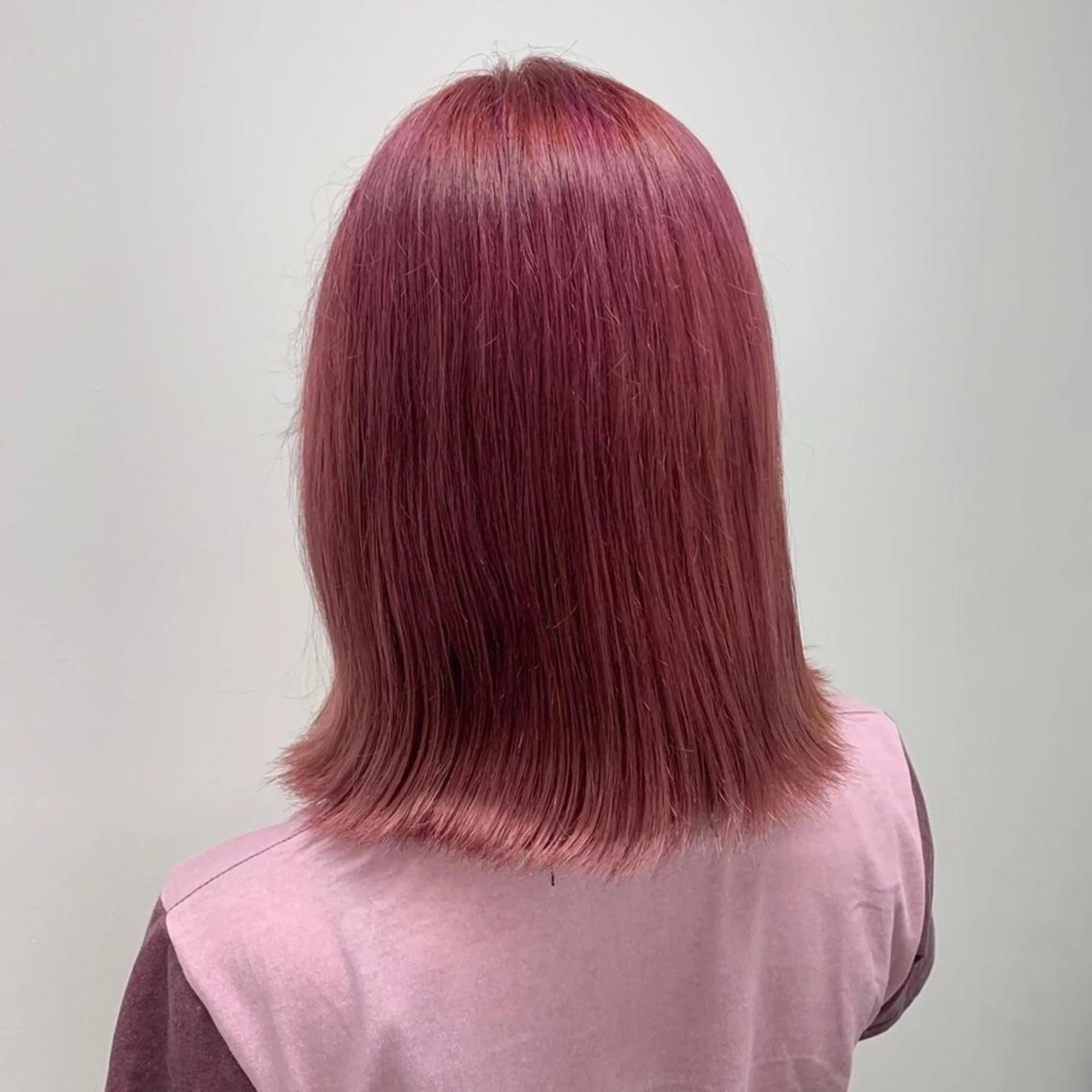 カラー 上野BABY💞 高発色暖色カラー💞のヘアスタイル