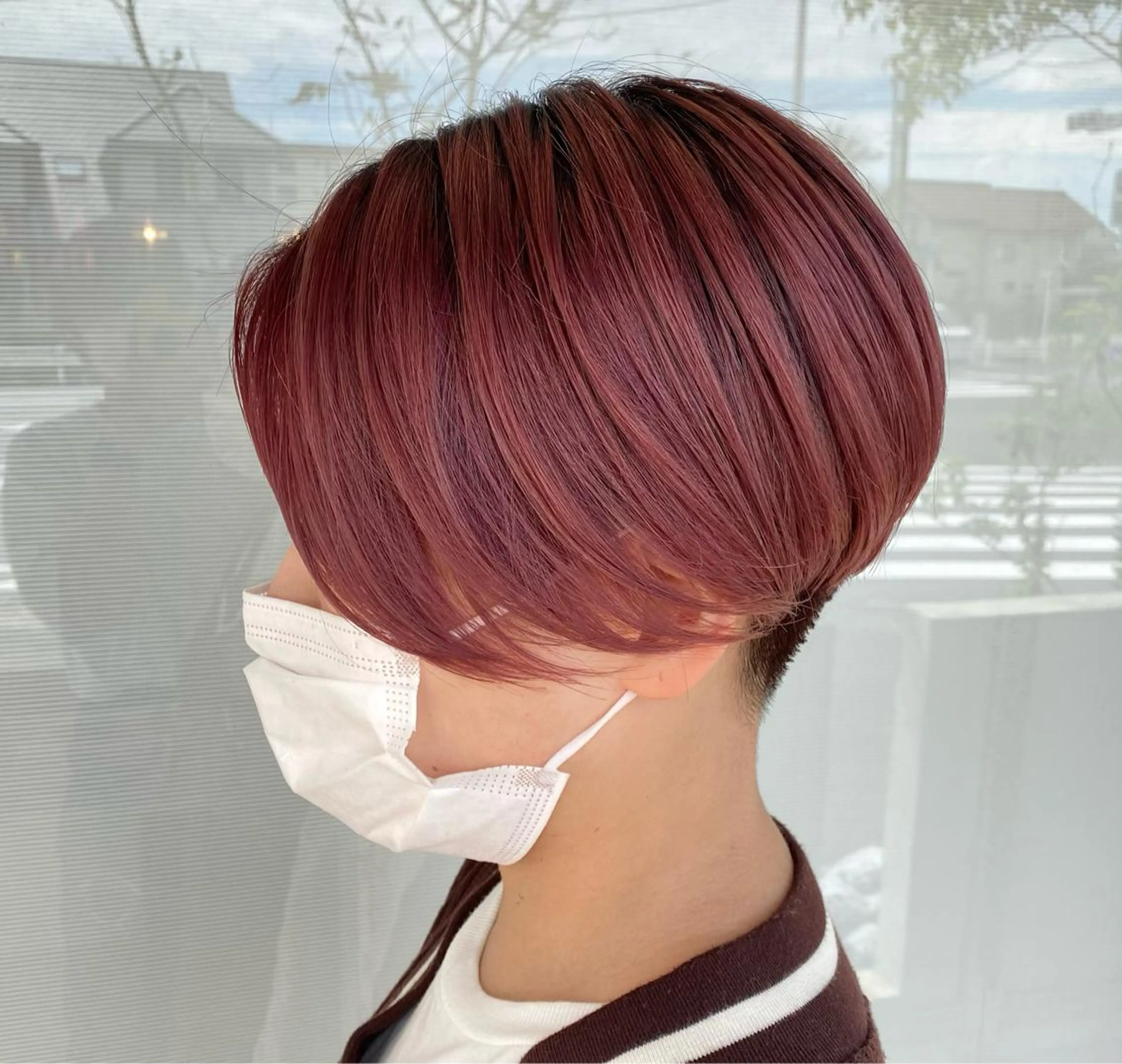 ショート Nicoru*所属・園田 綾佳のヘアスタイル