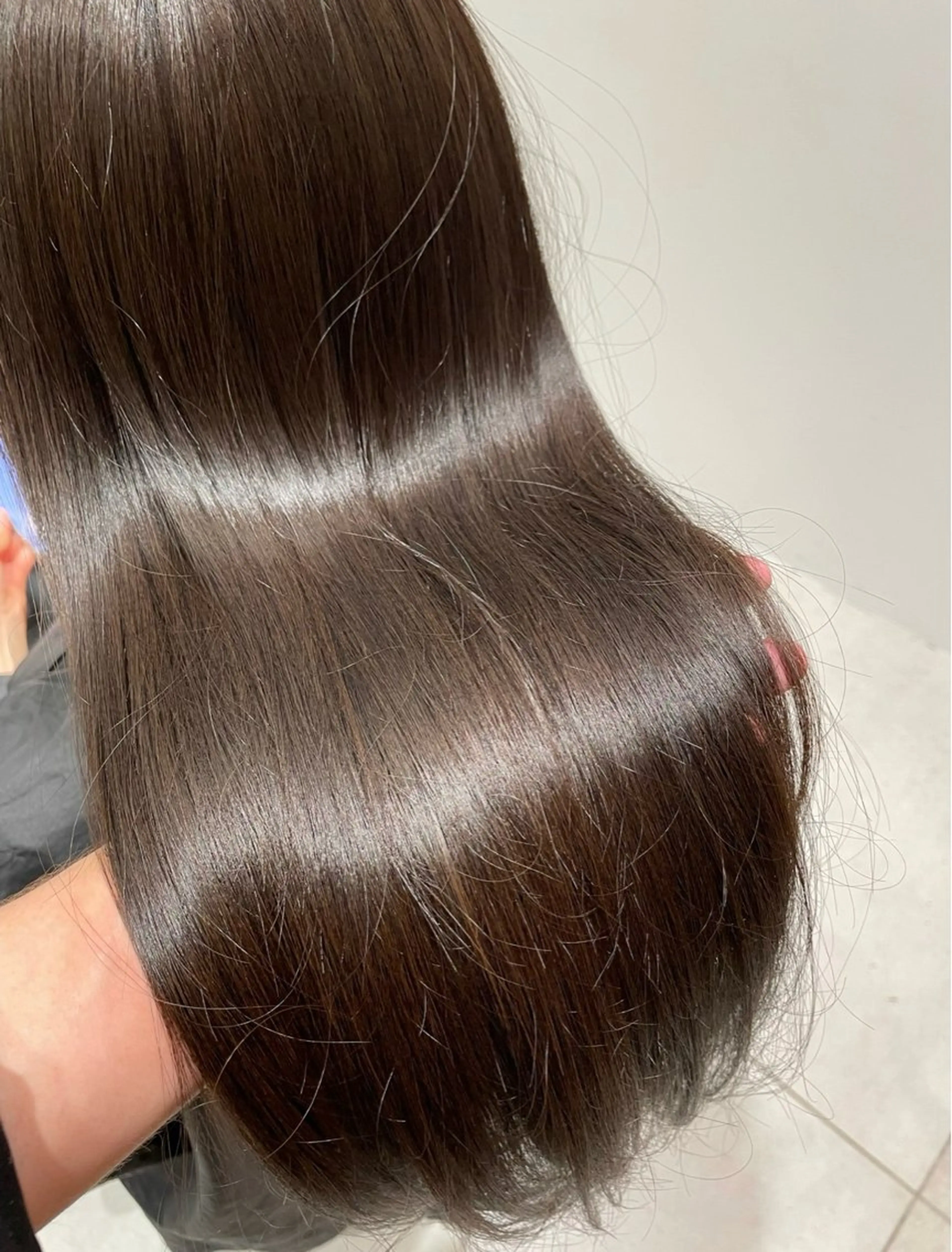 ロング カラー Hina🤎ベージュ 、グレージュ🤎のヘアスタイル